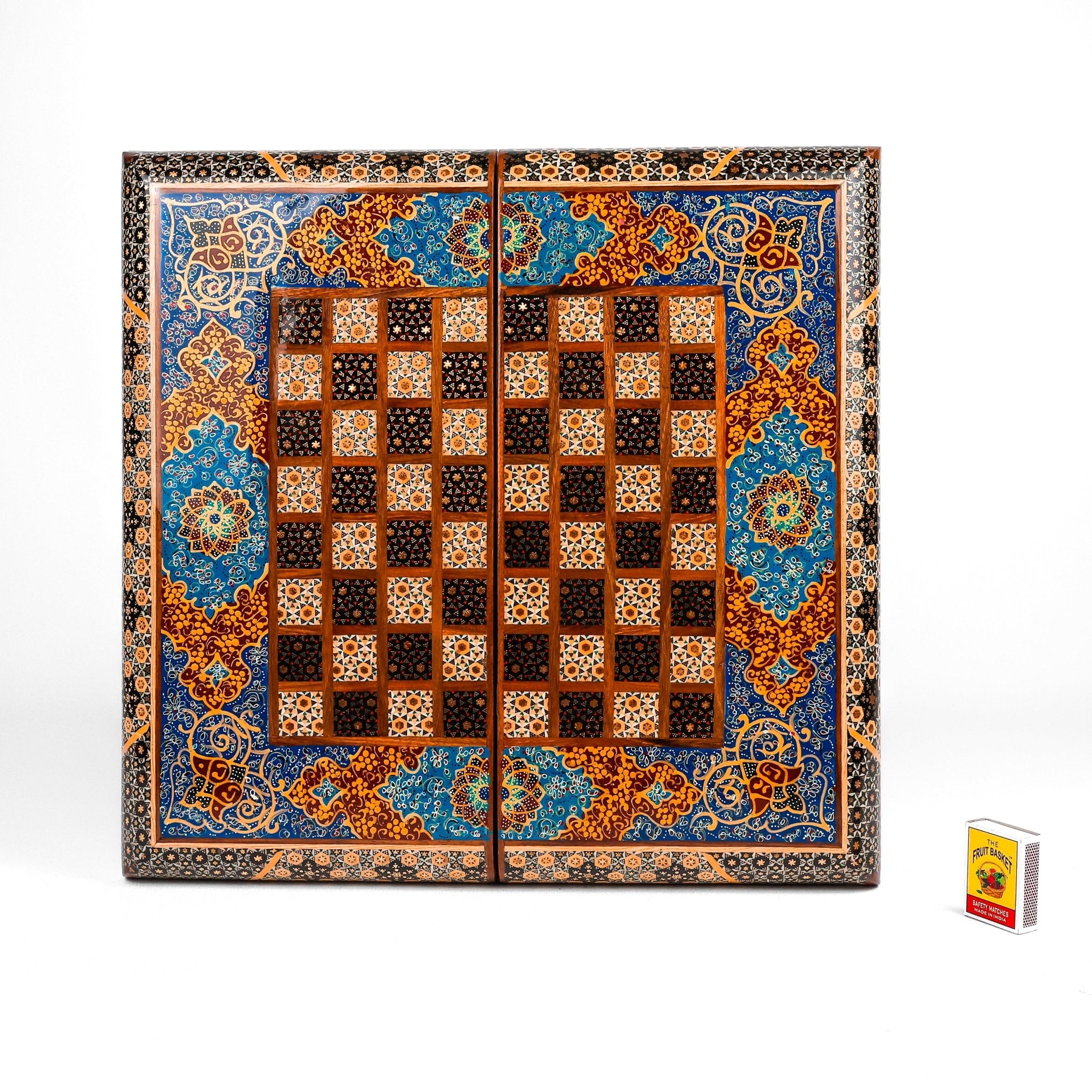 Chess Board Size 40 Shell - Tazhib Design Premium - 03 - Meraas Gallery