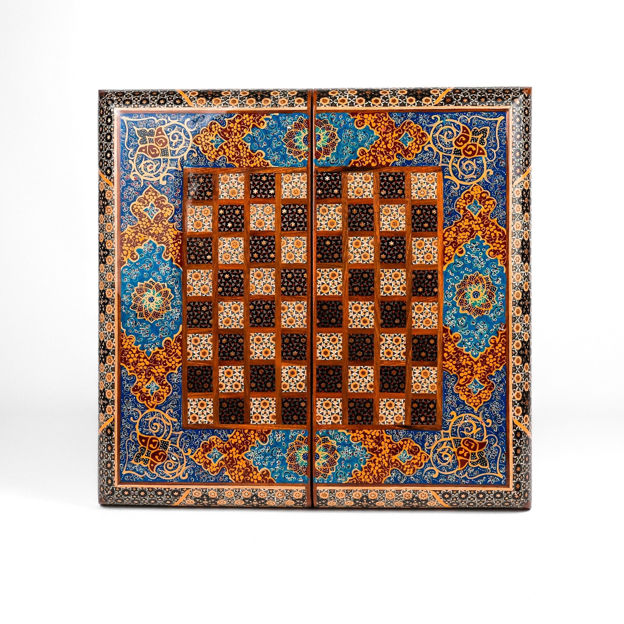 Chess Board Size 40 Shell - Tazhib Design Premium - 03 - Meraas Gallery
