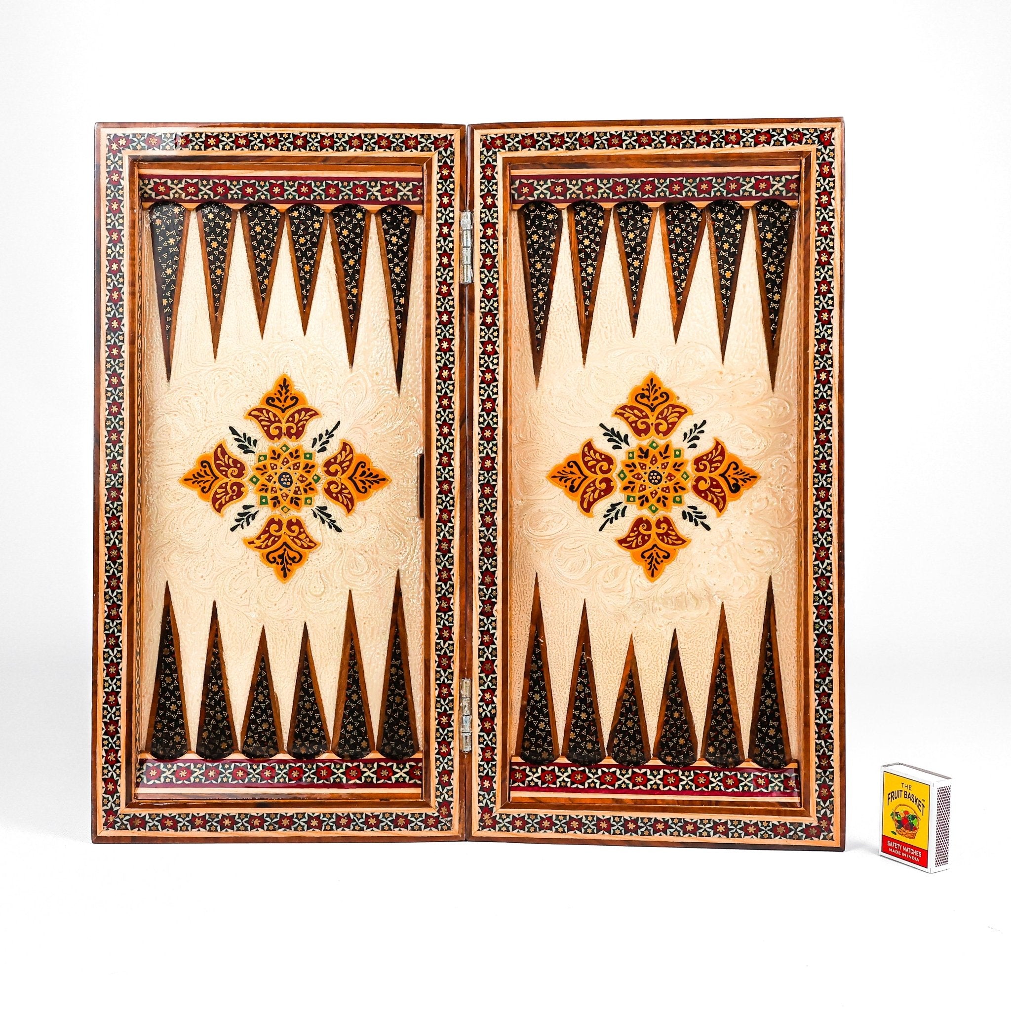 Chess Board Size 40 Shell - Tazhib Design Premium - 04 - Meraas Gallery