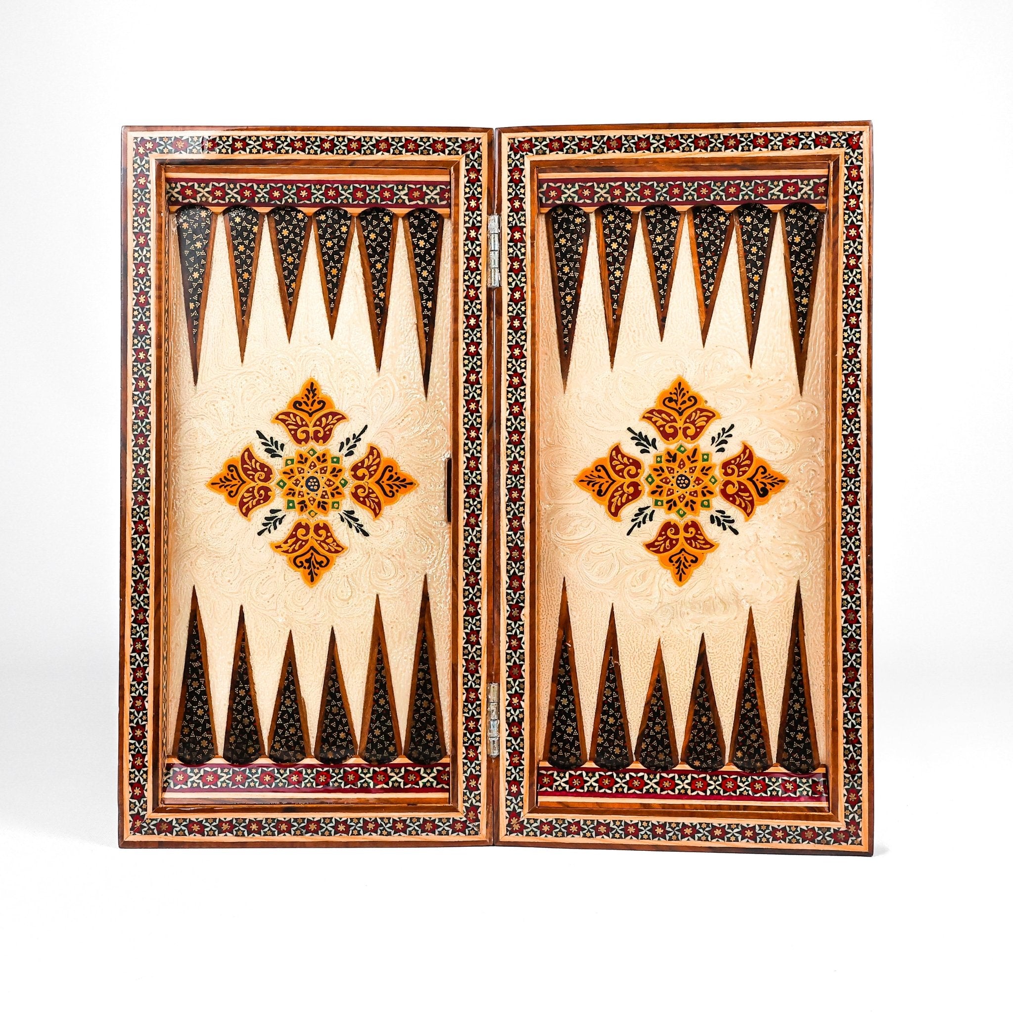 Chess Board Size 40 Shell - Tazhib Design Premium - 04 - Meraas Gallery