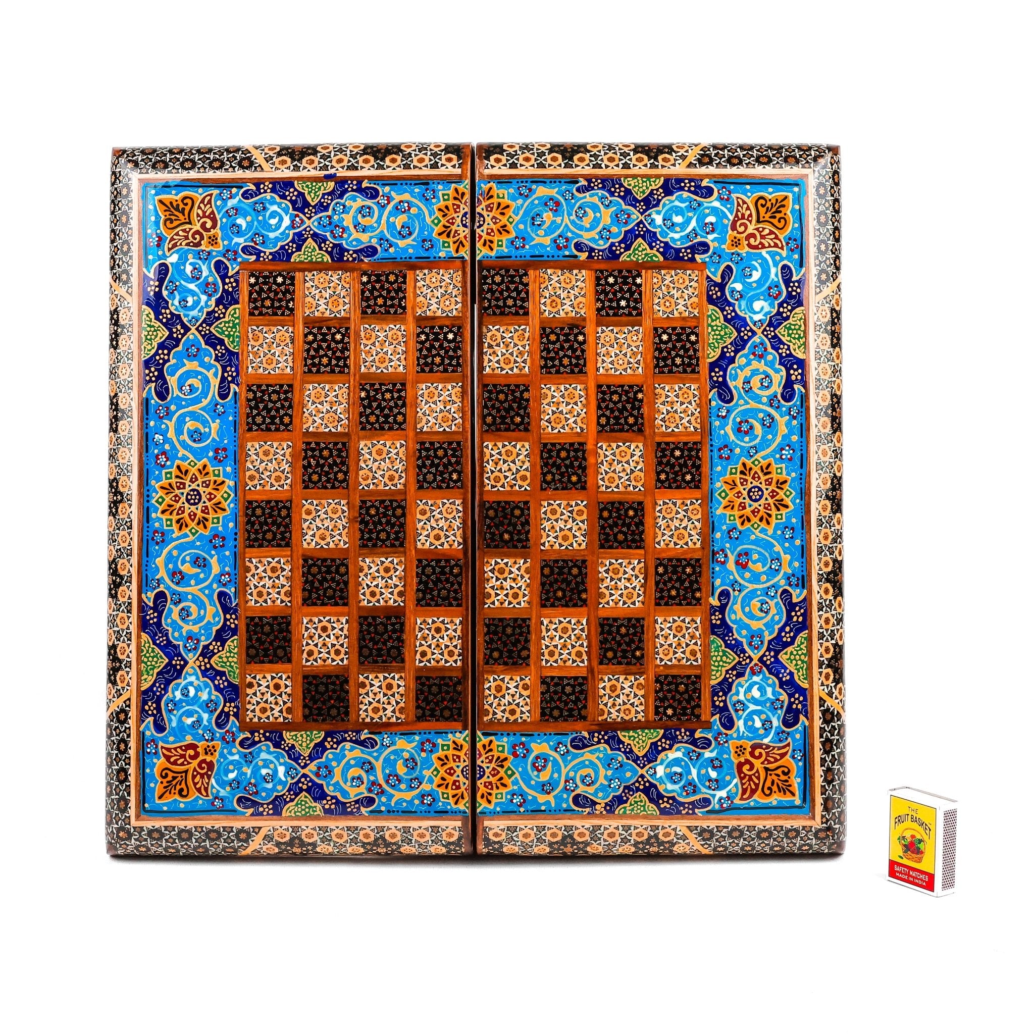 Chess Board Size 40 Shell - Tazhib Design Premium - 04 - Meraas Gallery
