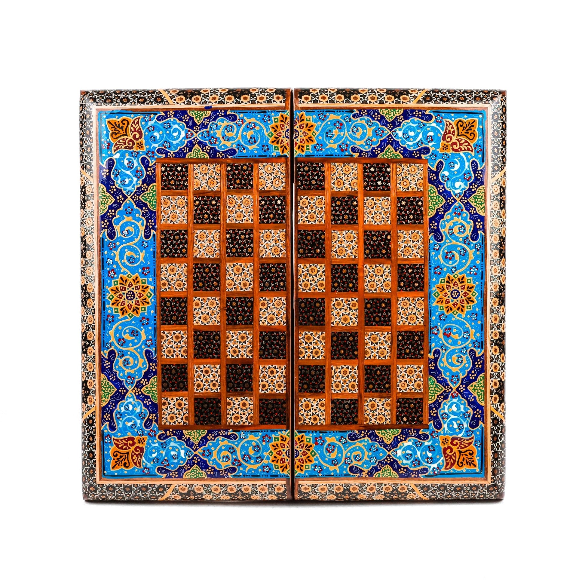 Chess Board Size 40 Shell - Tazhib Design Premium - 04 - Meraas Gallery