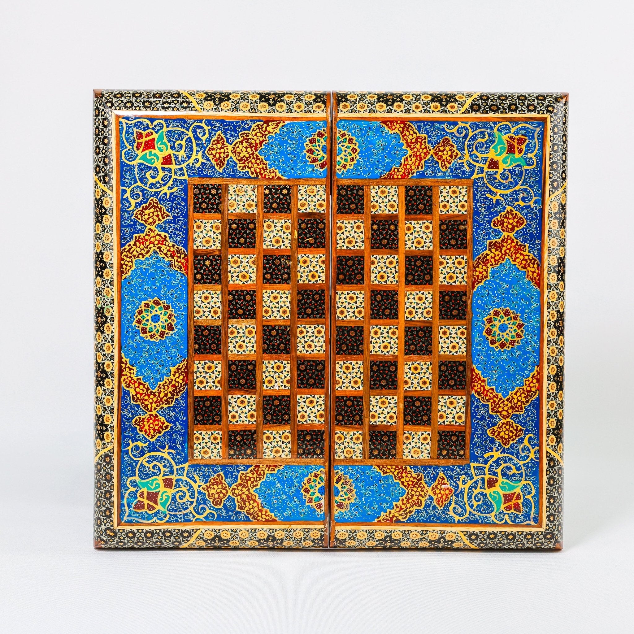 Chess Board Size 40 Shell - Tazhib Design Premium - 05 - Meraas Gallery