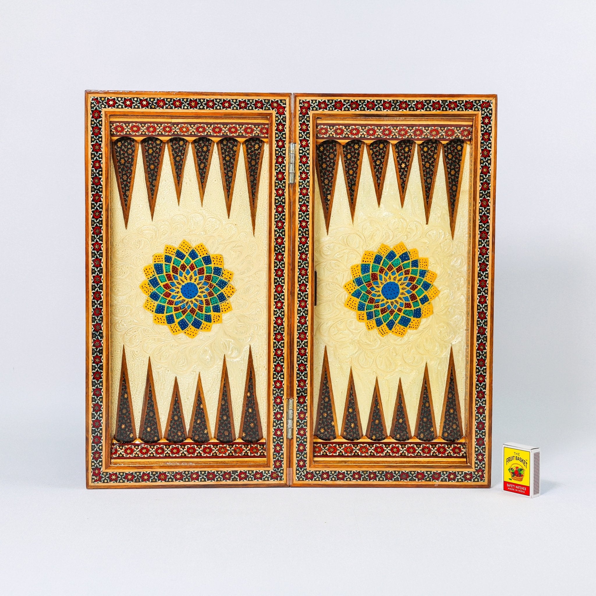 Chess Board Size 40 Shell - Tazhib Design Premium - 05 - Meraas Gallery