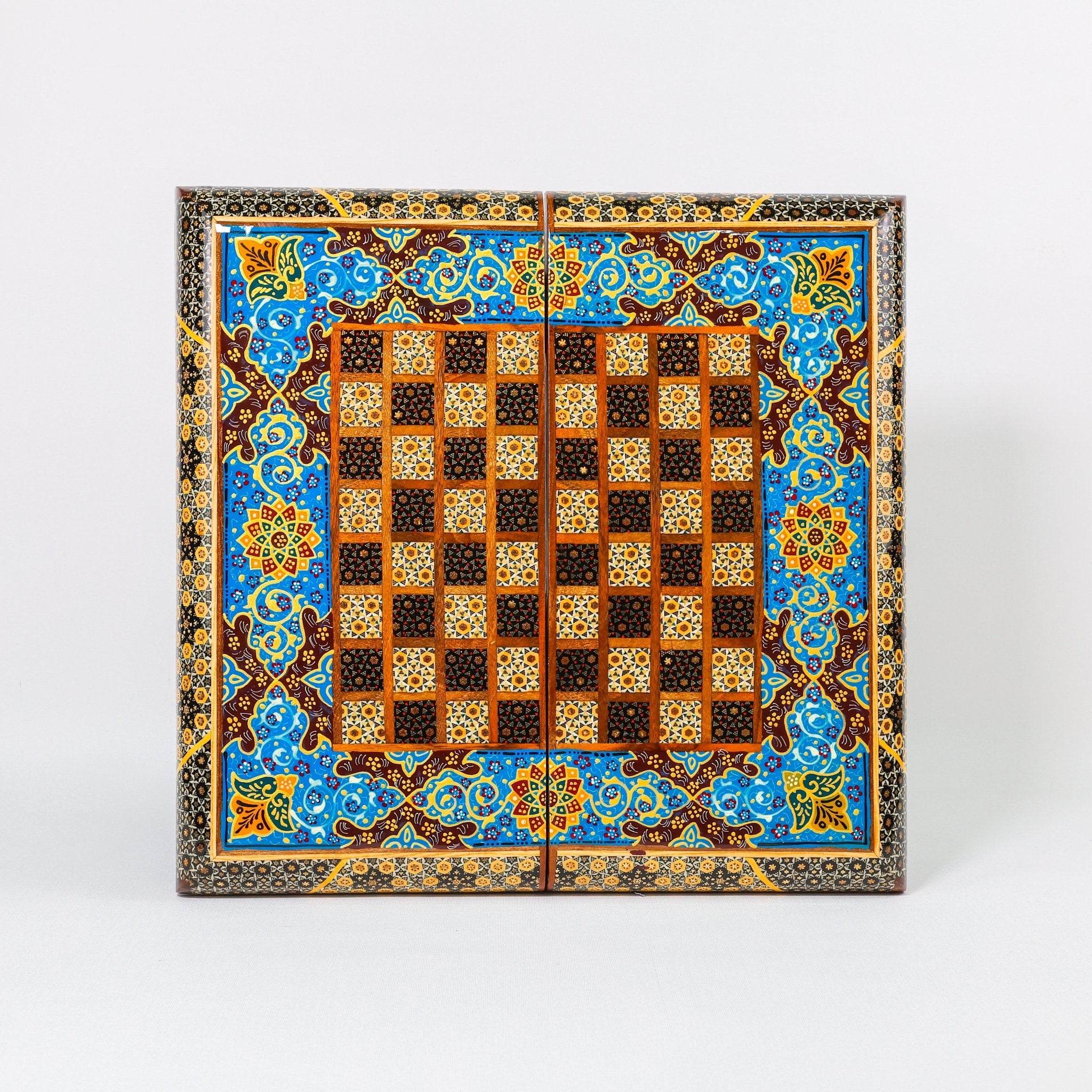 Chess Board Size 40 Shell - Tazhib Design Premium - 06 - Meraas Gallery