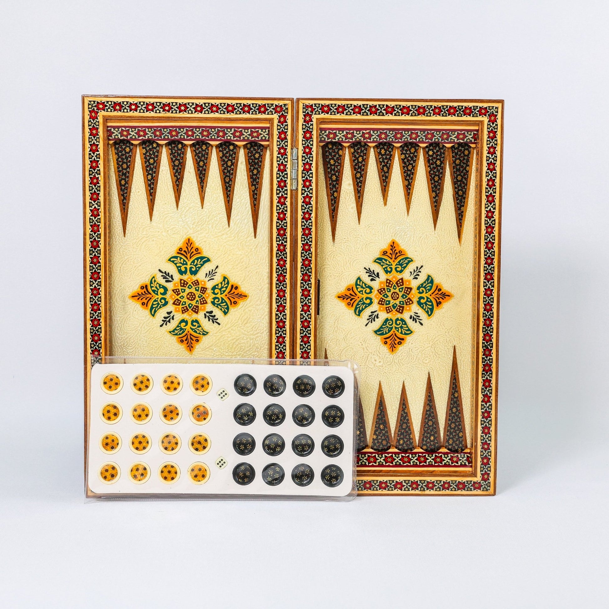 Chess Board Size 40 Shell - Tazhib Design Premium - 06 - Meraas Gallery