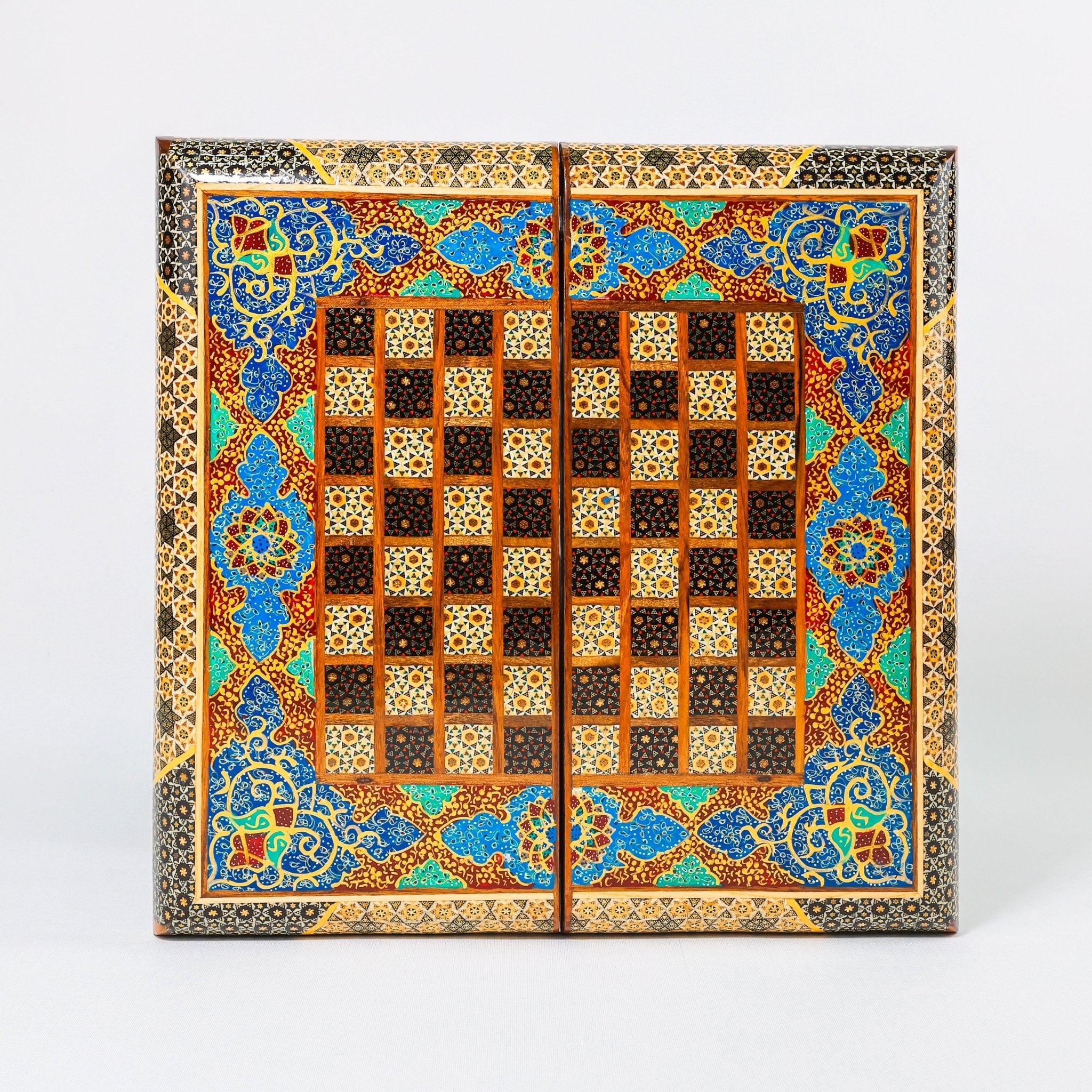 Chess Board Size 40 Shell - Tazhib Design Premium - 08 - Meraas Gallery