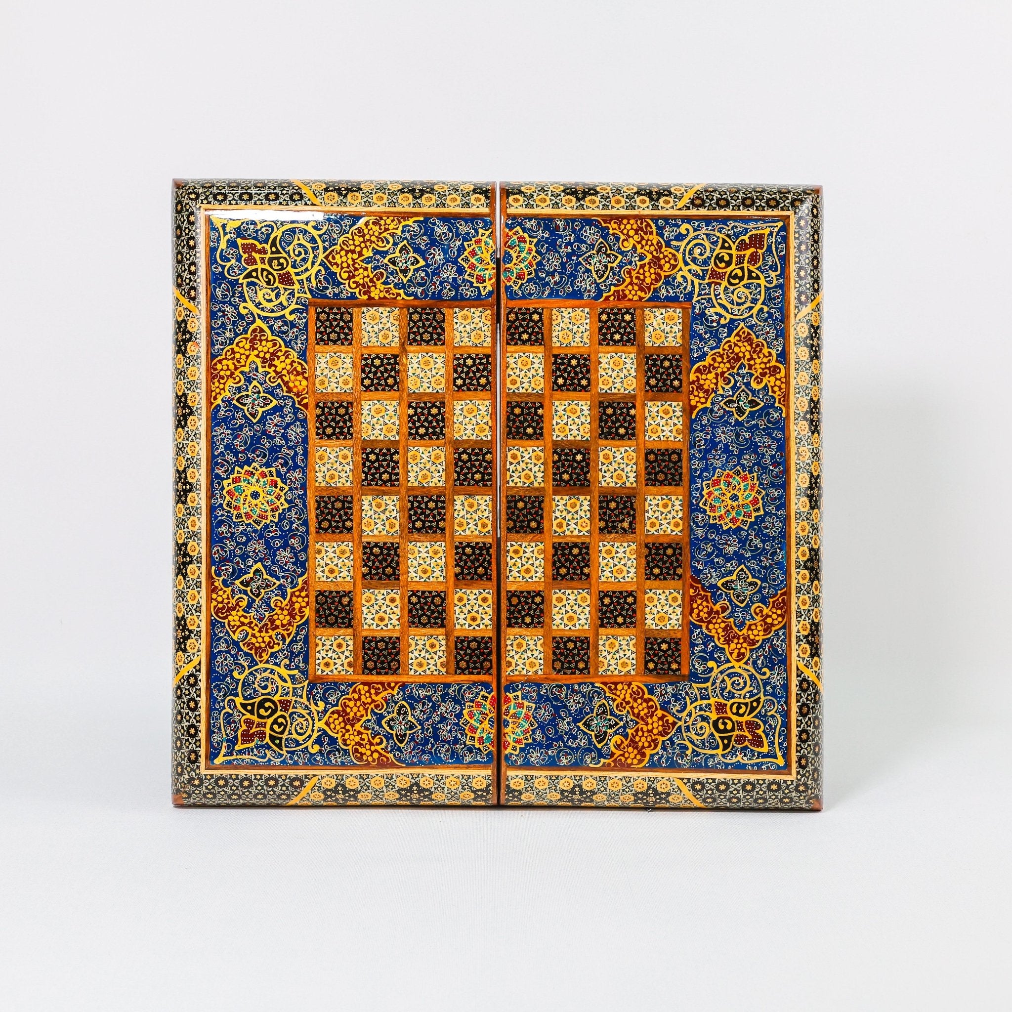 Chess Board Size 40 Shell - Tazhib Design Premium - 09 - Meraas Gallery