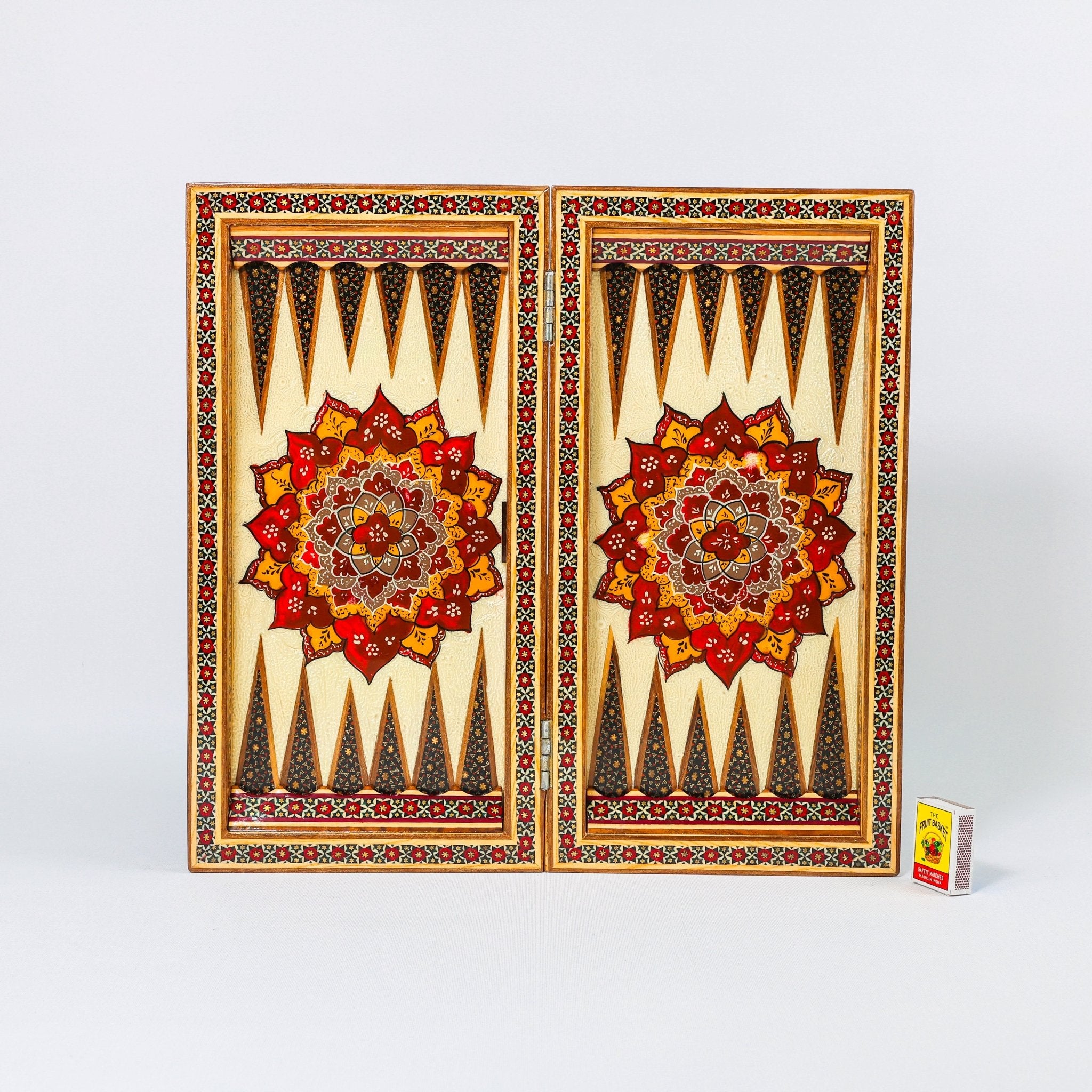 Chess Board Size 40 Shell - Tazhib Design Premium - 10 - Meraas Gallery