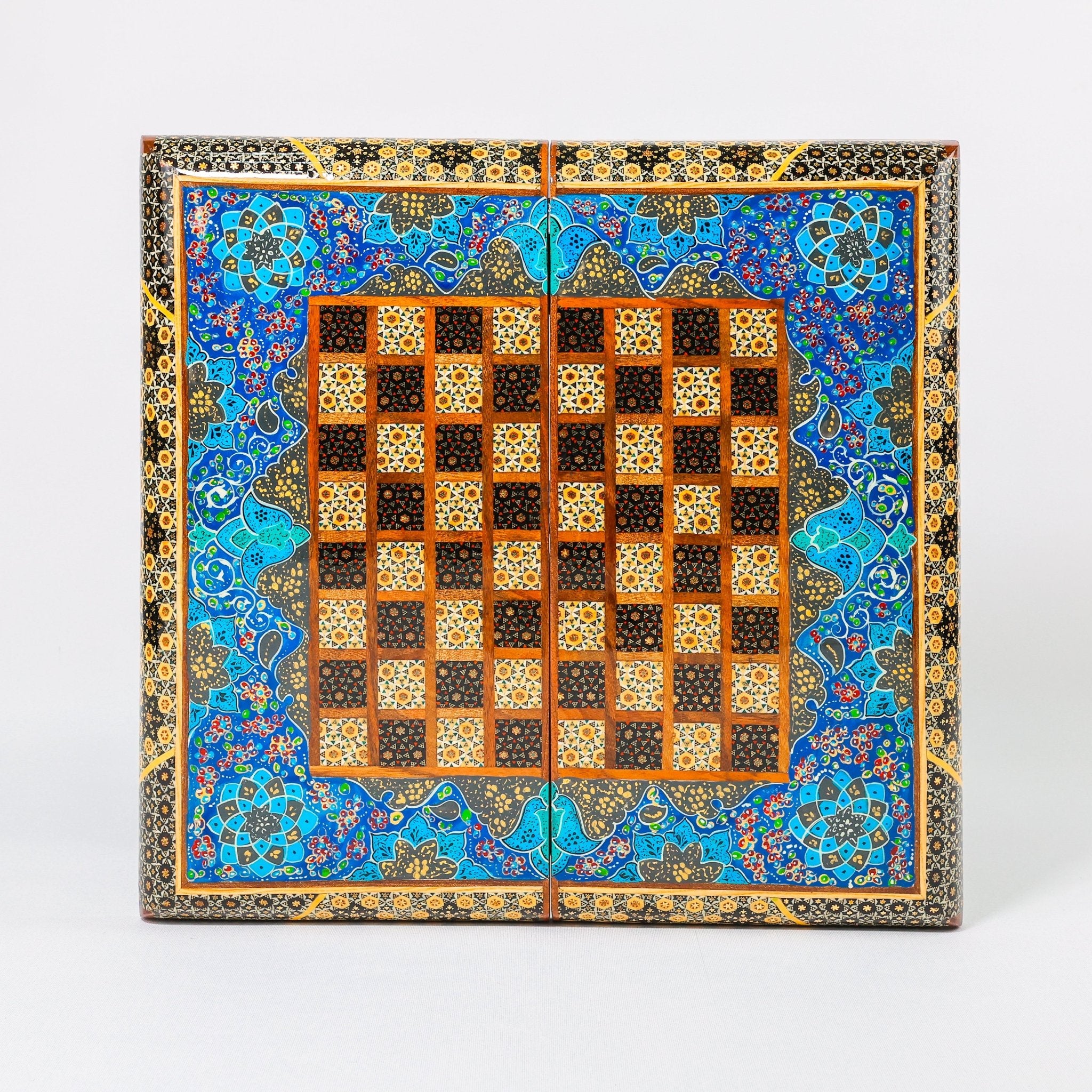 Chess Board Size 40 Shell - Tazhib Design Premium - 11 - Meraas Gallery