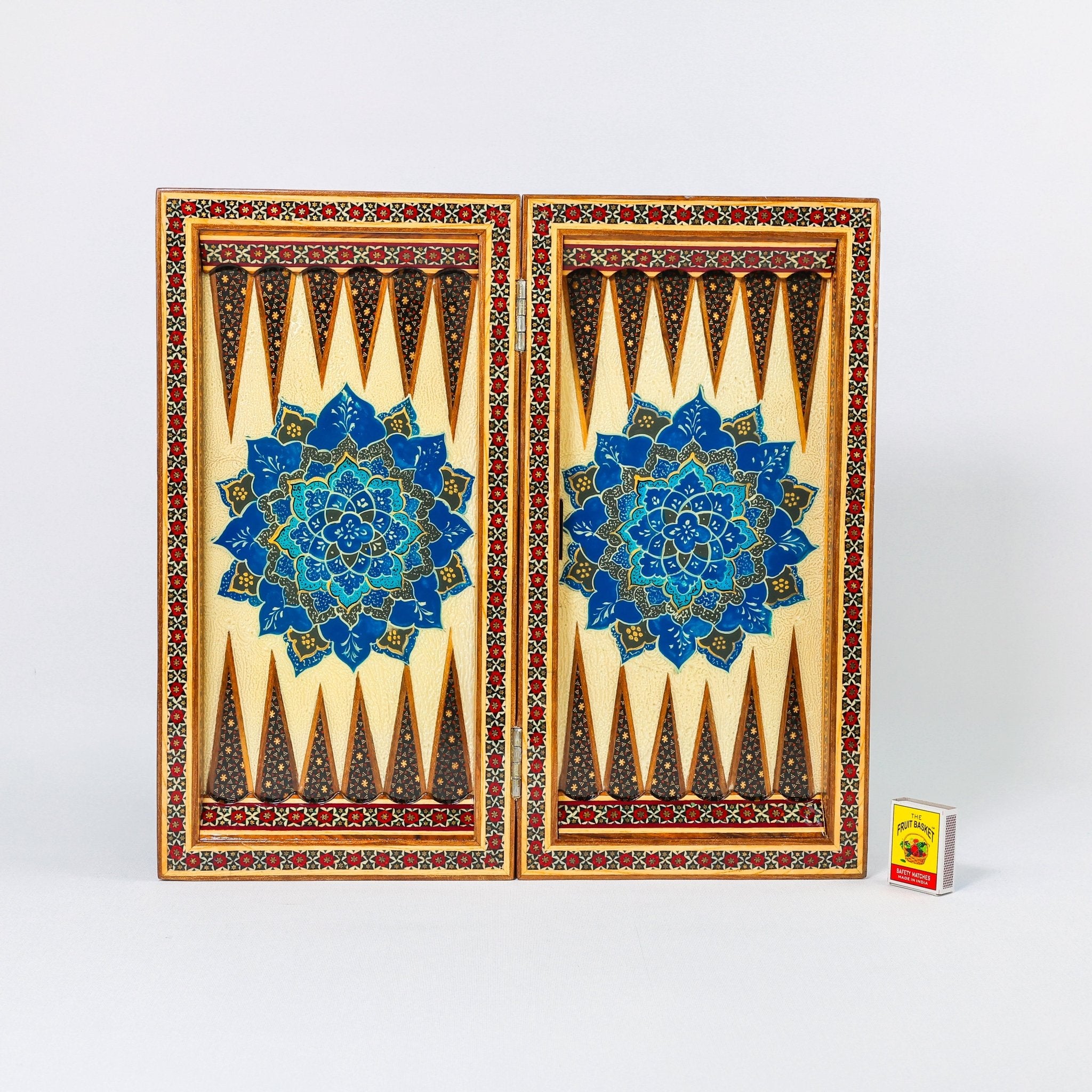 Chess Board Size 40 Shell - Tazhib Design Premium - 11 - Meraas Gallery