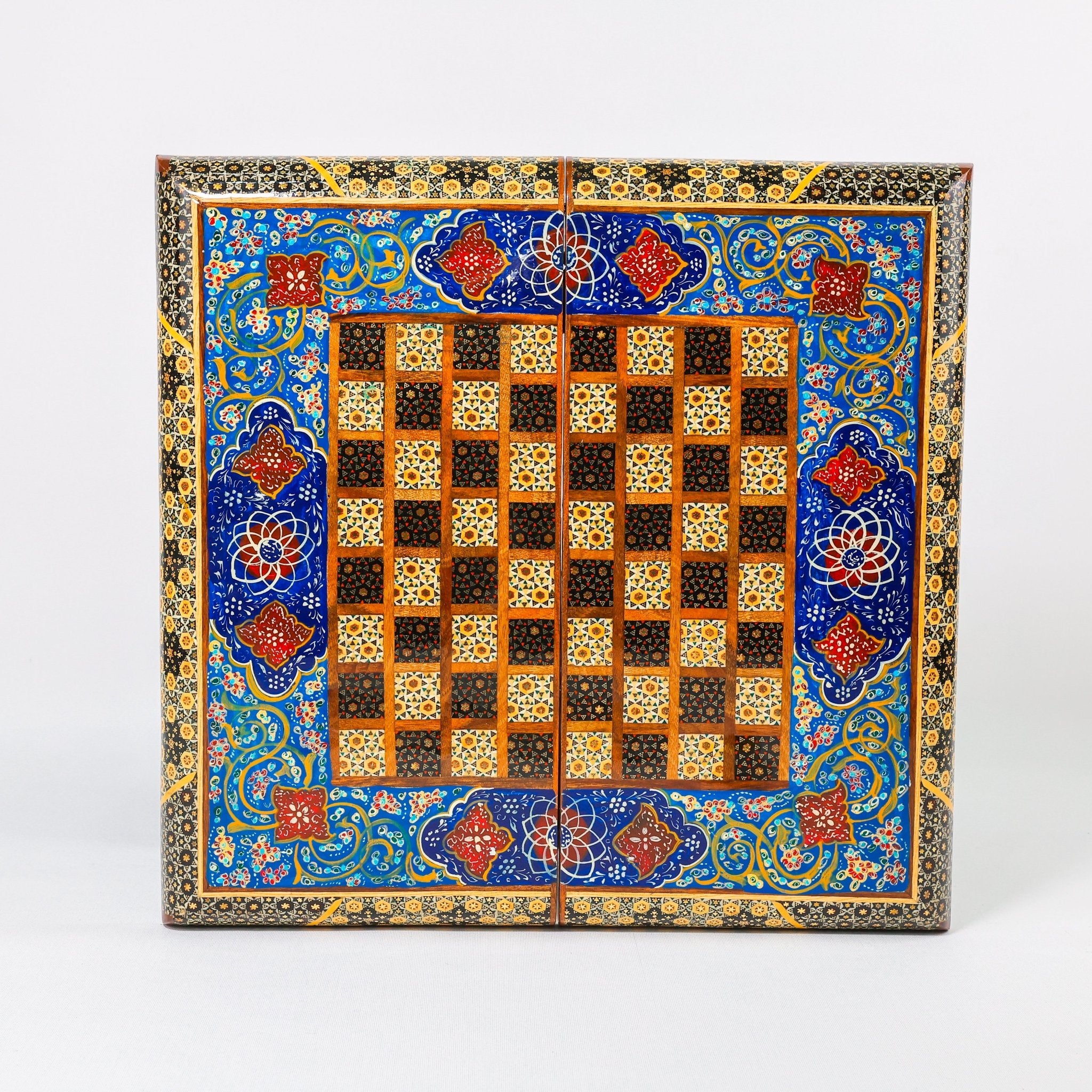 Chess Board Size 40 Shell - Tazhib Design Premium - 12 - Meraas Gallery