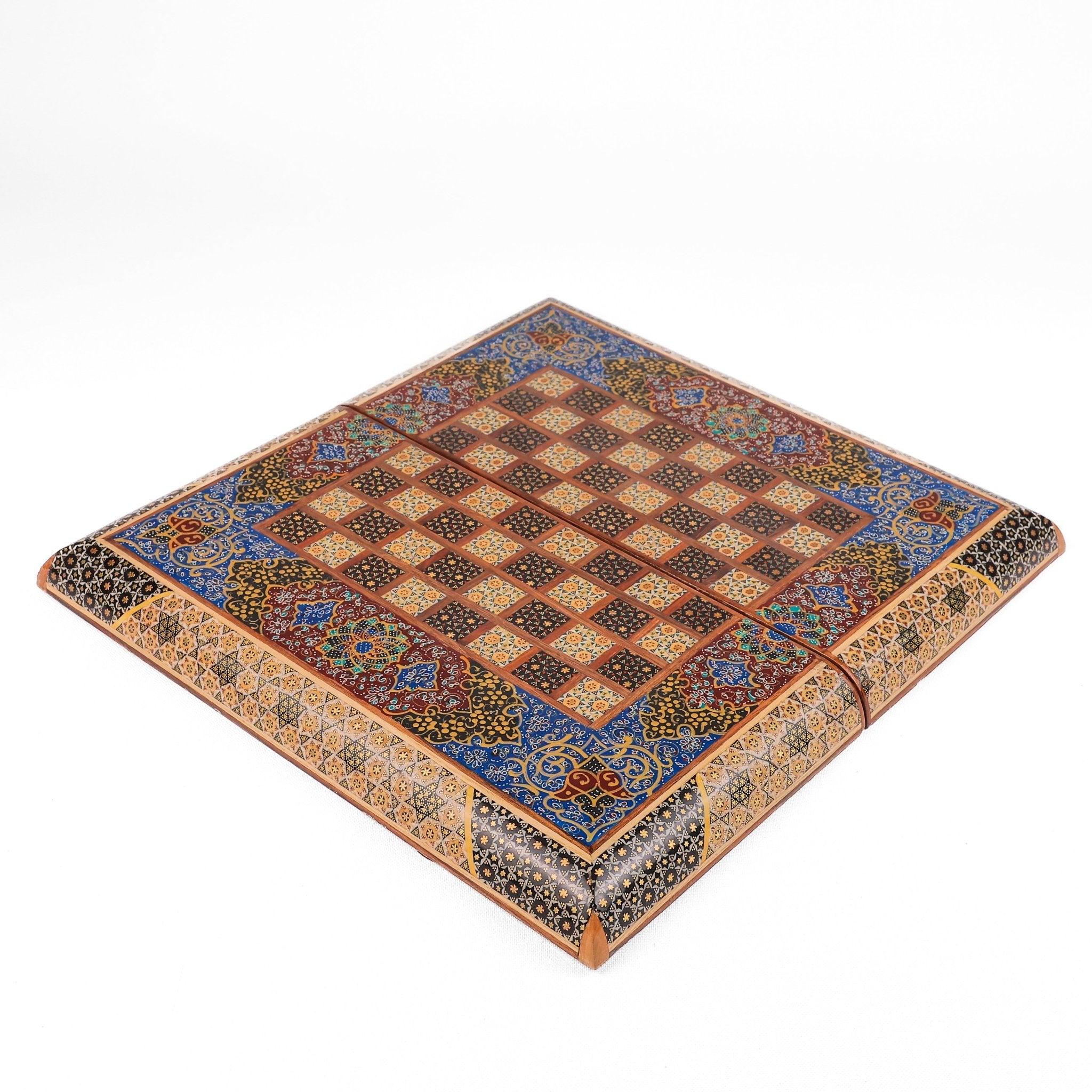 Chess Board Size 40 Shell - Tazhib Design Premium - 01 - Meraas Gallery