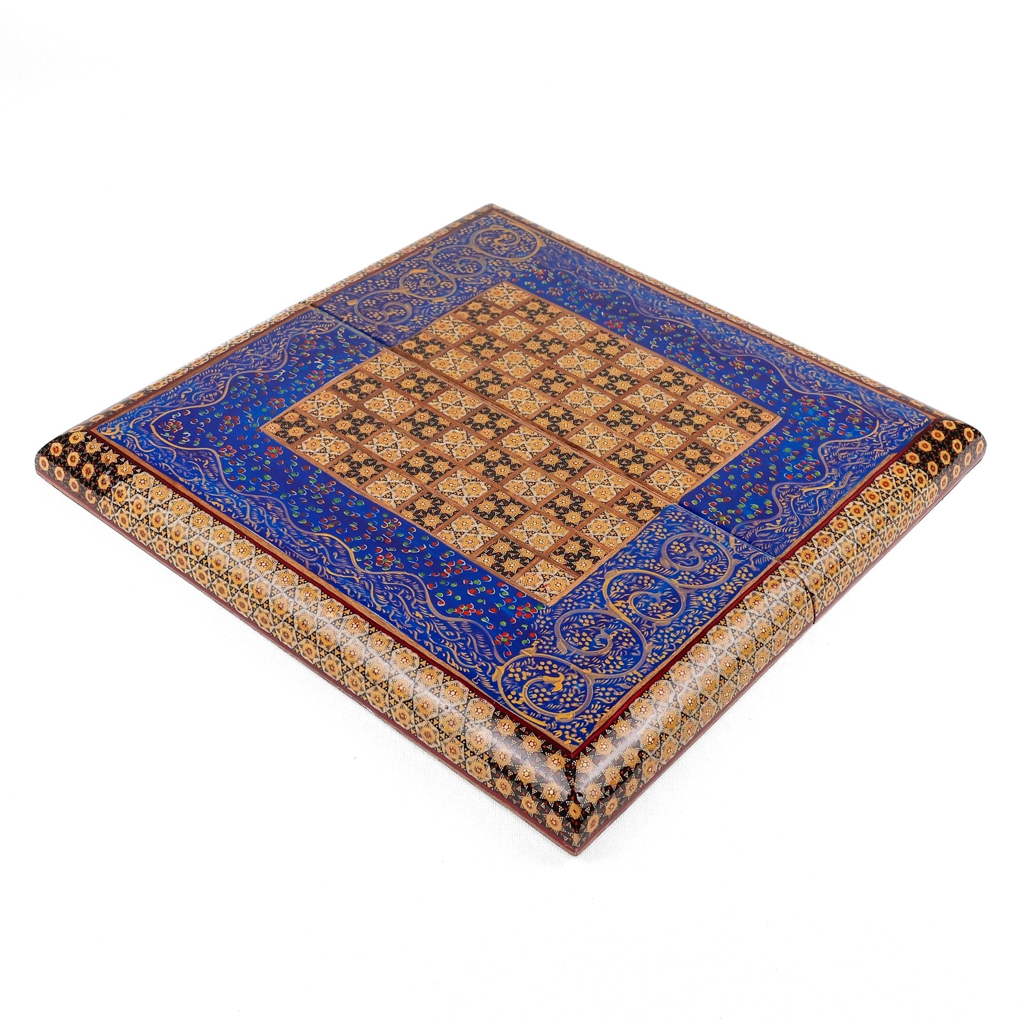 Chess Board Size 40 - Tazhib Design - 02 - Meraas Gallery