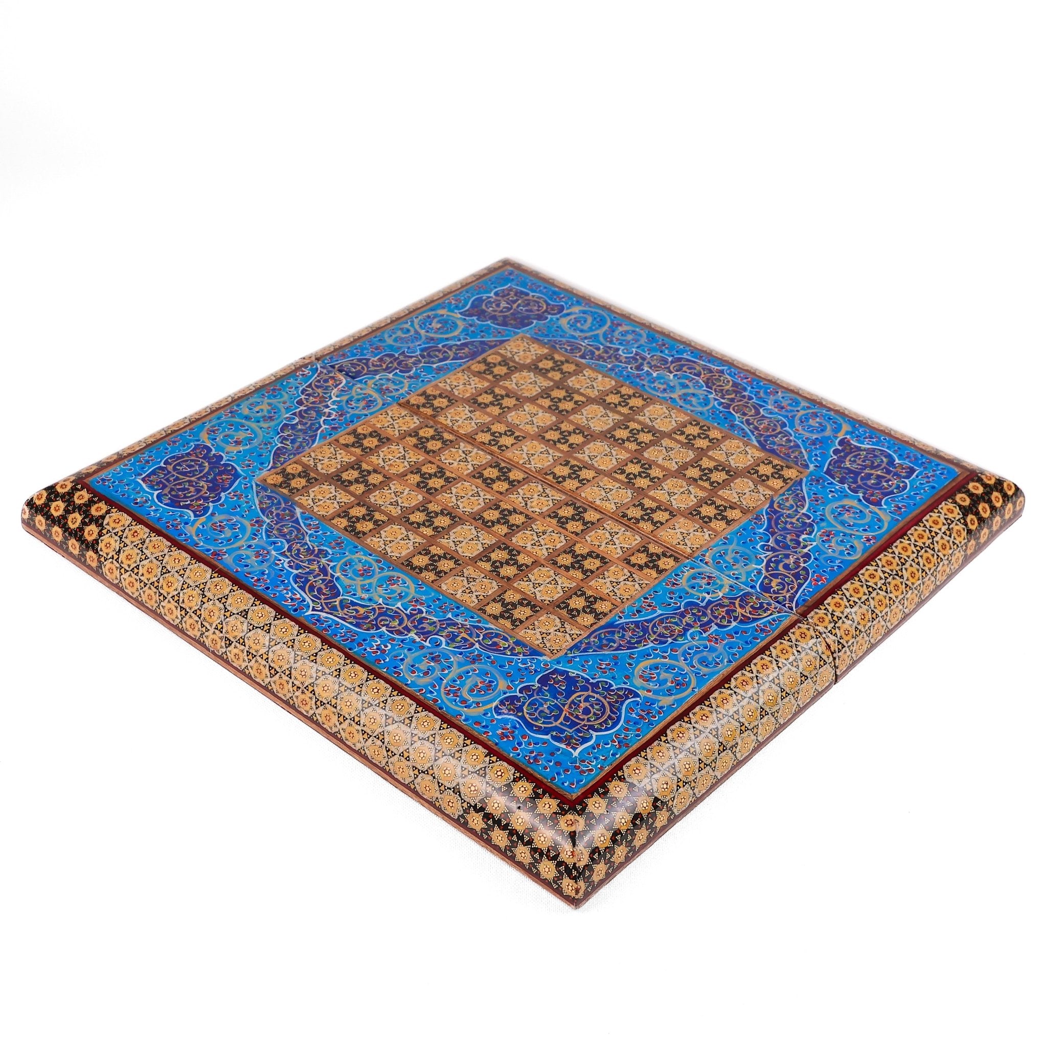 Chess Board Size 40 - Tazhib Design - 03 - Meraas Gallery