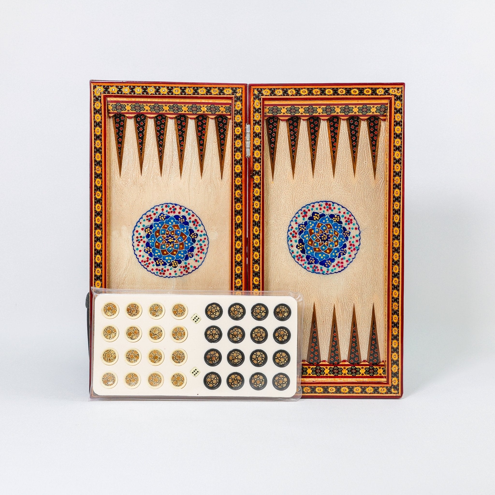 Chess Board Size 40 - Tazhib Design - 04 - Meraas Gallery