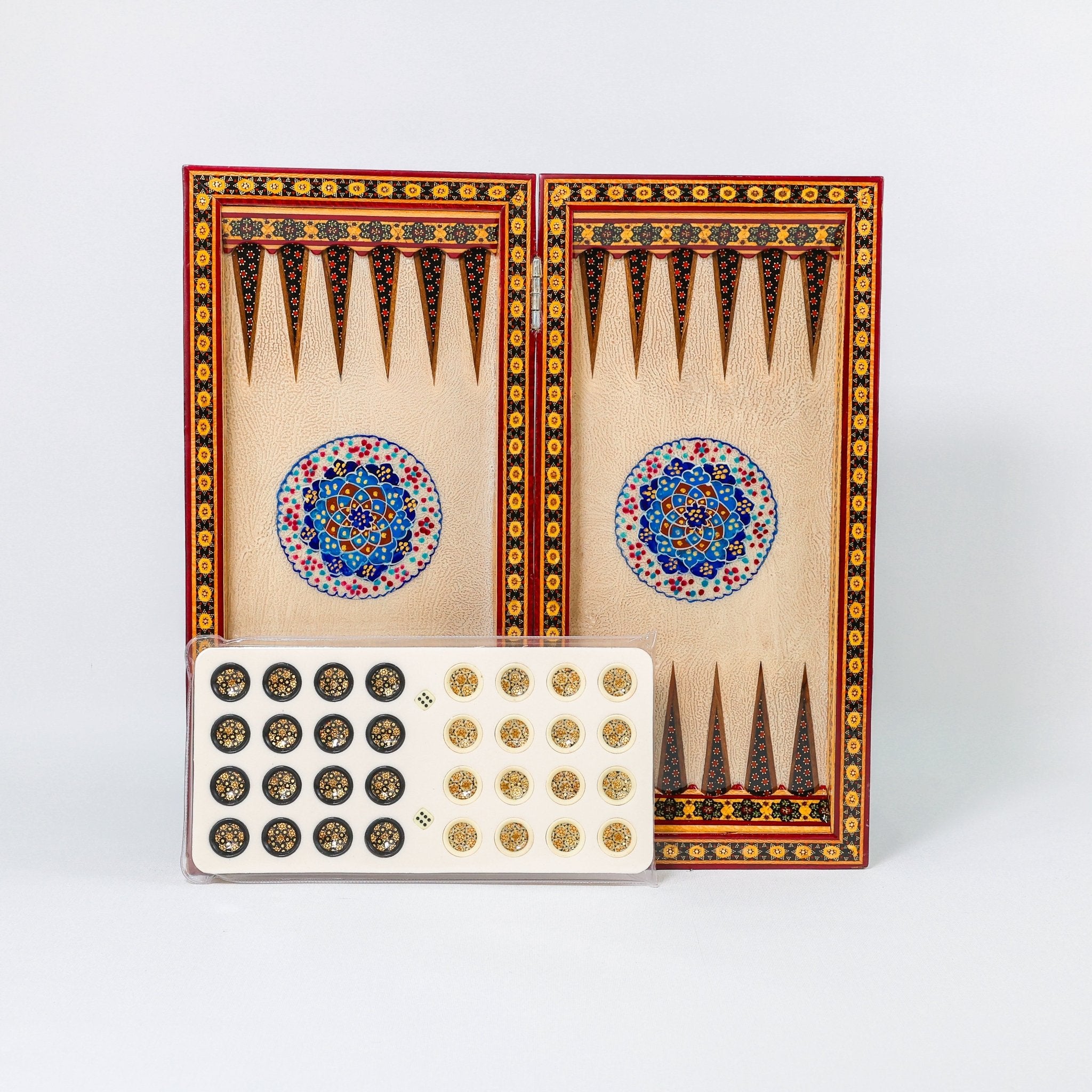Chess Board Size 40 - Tazhib Design - 05 - Meraas Gallery