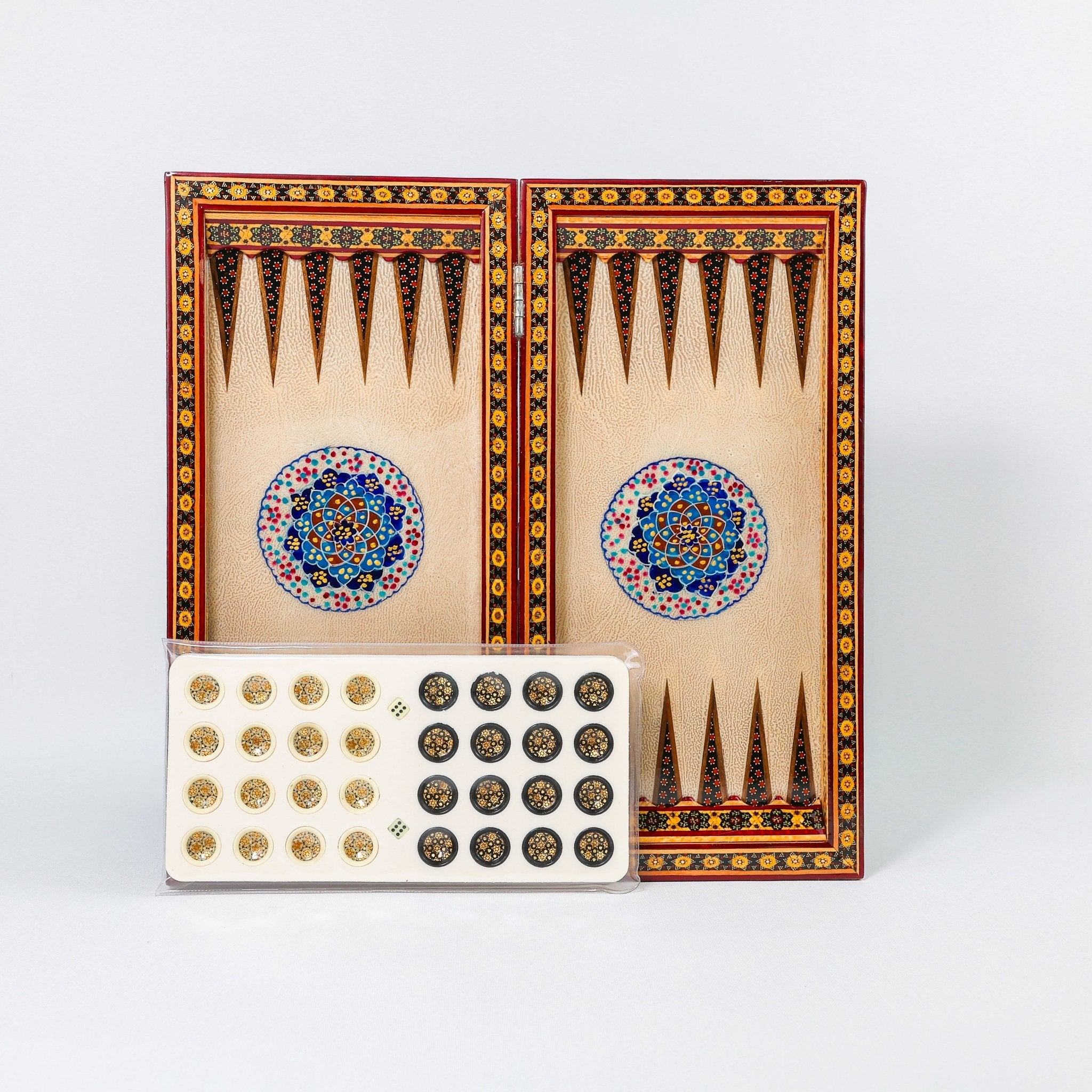 Chess Board Size 40 - Tazhib Design - 06 - Meraas Gallery