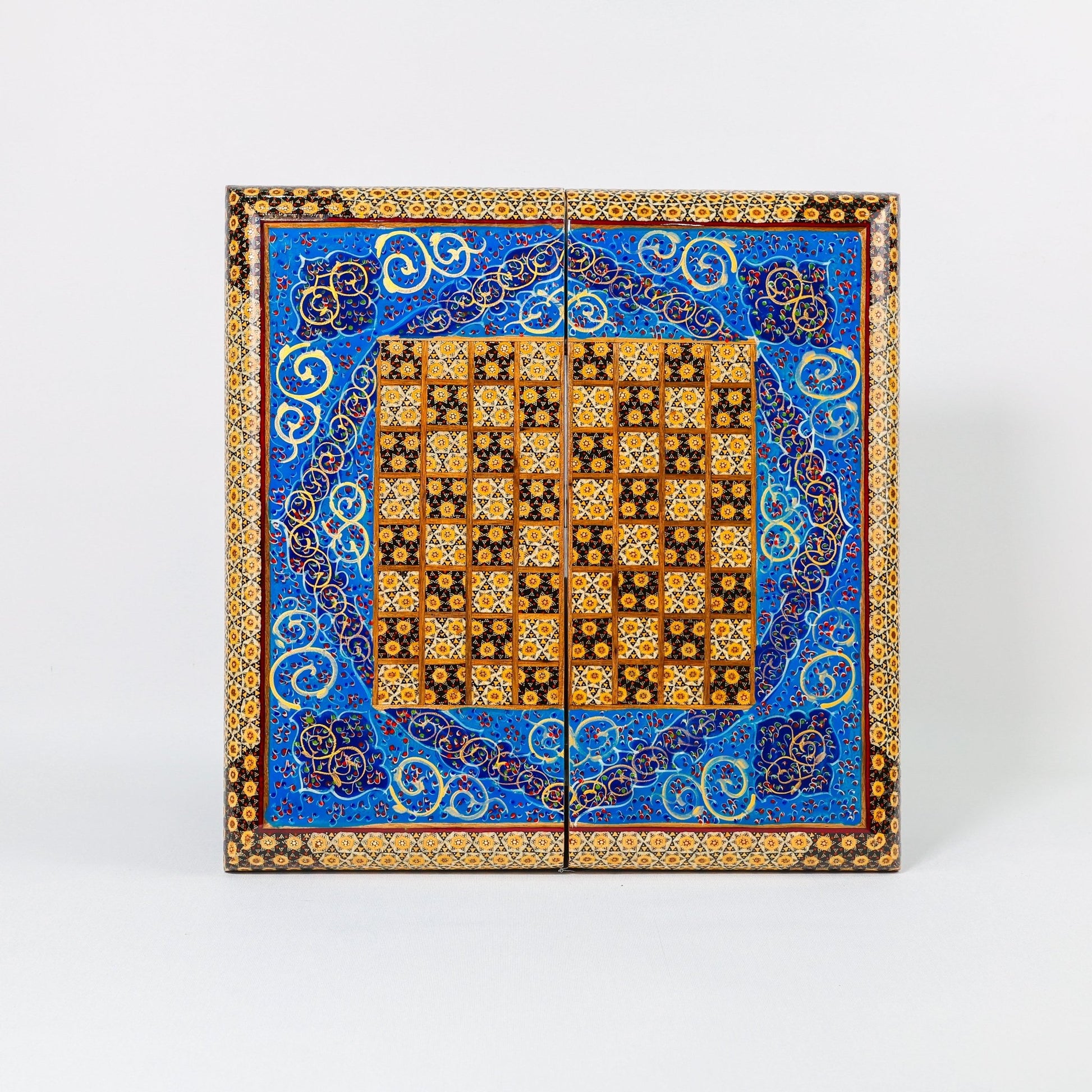 Chess Board Size 40 - Tazhib Design - 07 - Meraas Gallery