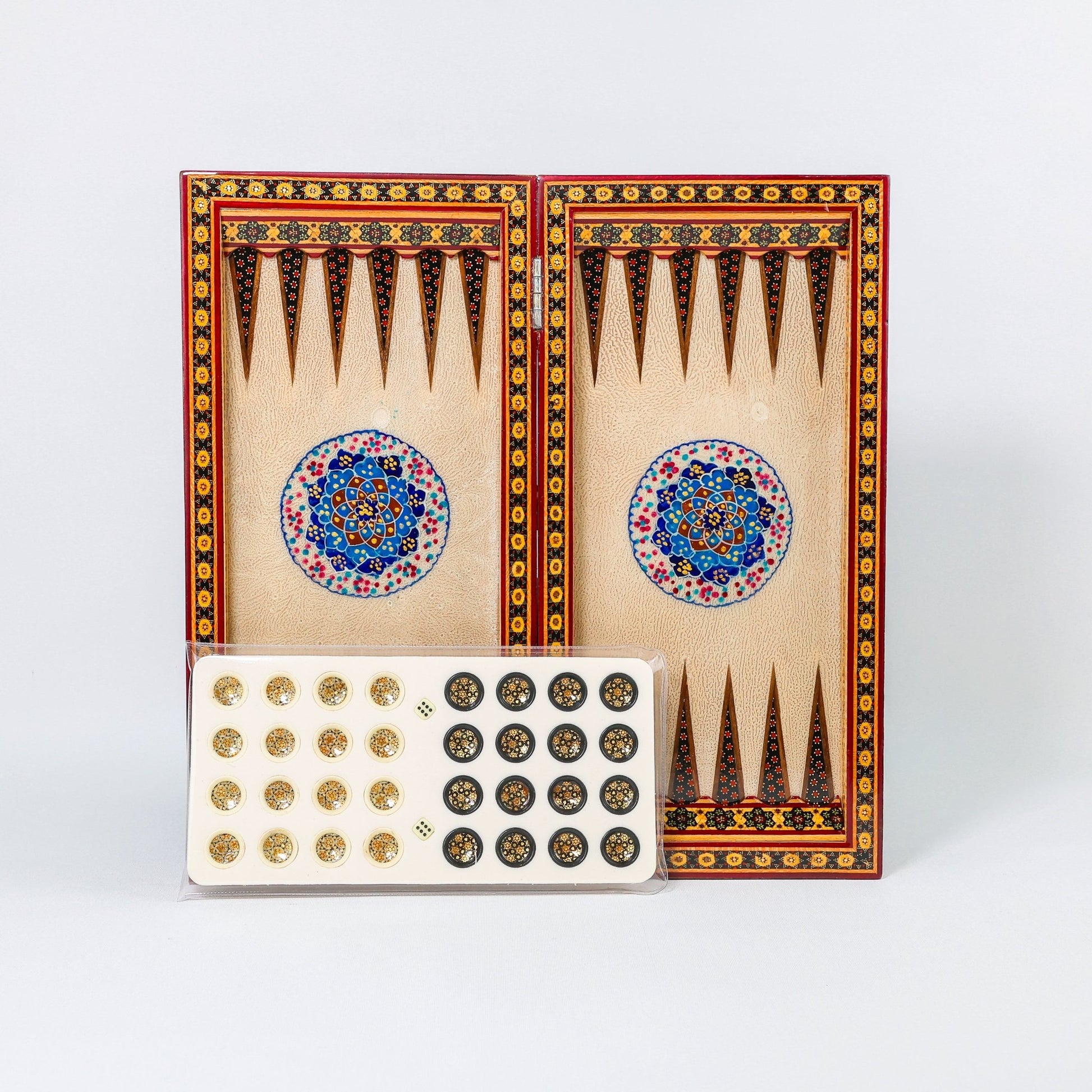 Chess Board Size 40 - Tazhib Design - 07 - Meraas Gallery