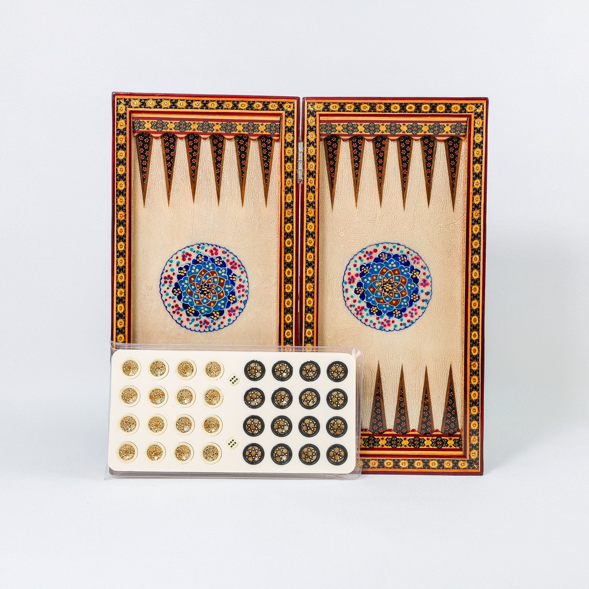 Chess Board Size 40 - Tazhib Design - 08 - Meraas Gallery