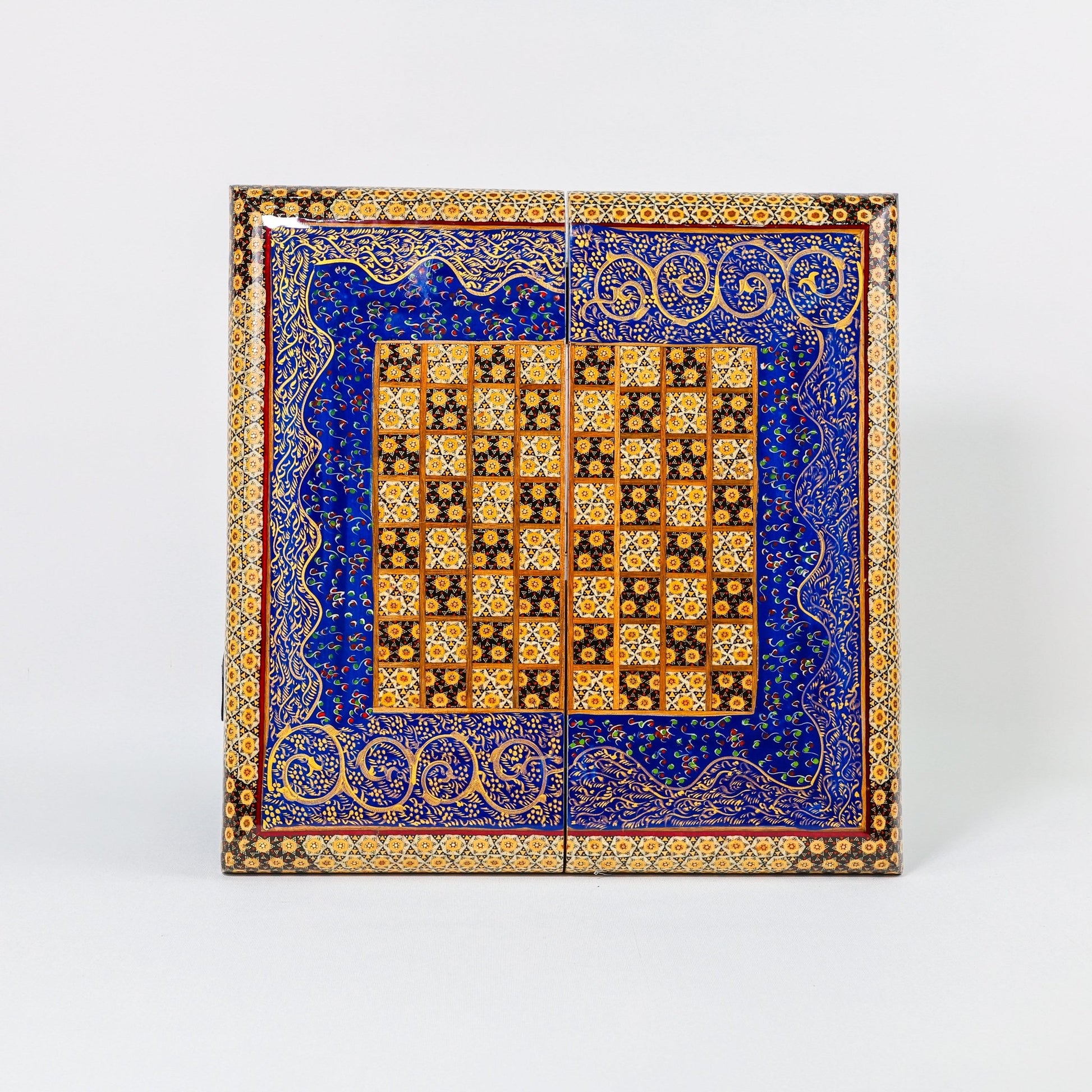 Chess Board Size 40 - Tazhib Design - 08 - Meraas Gallery