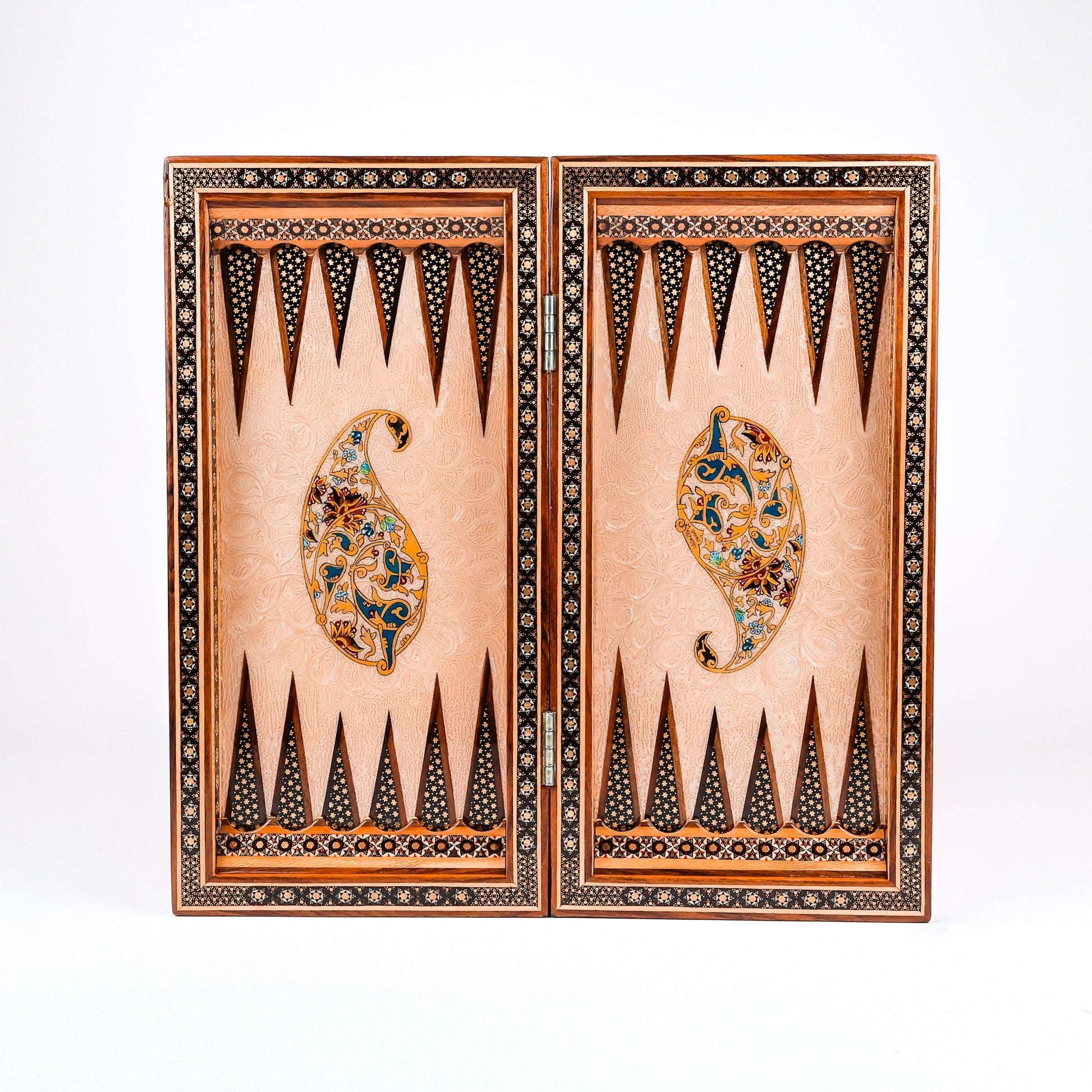 Chess Board Size 40 Shell - Tazhib Design - 03 - Meraas Gallery