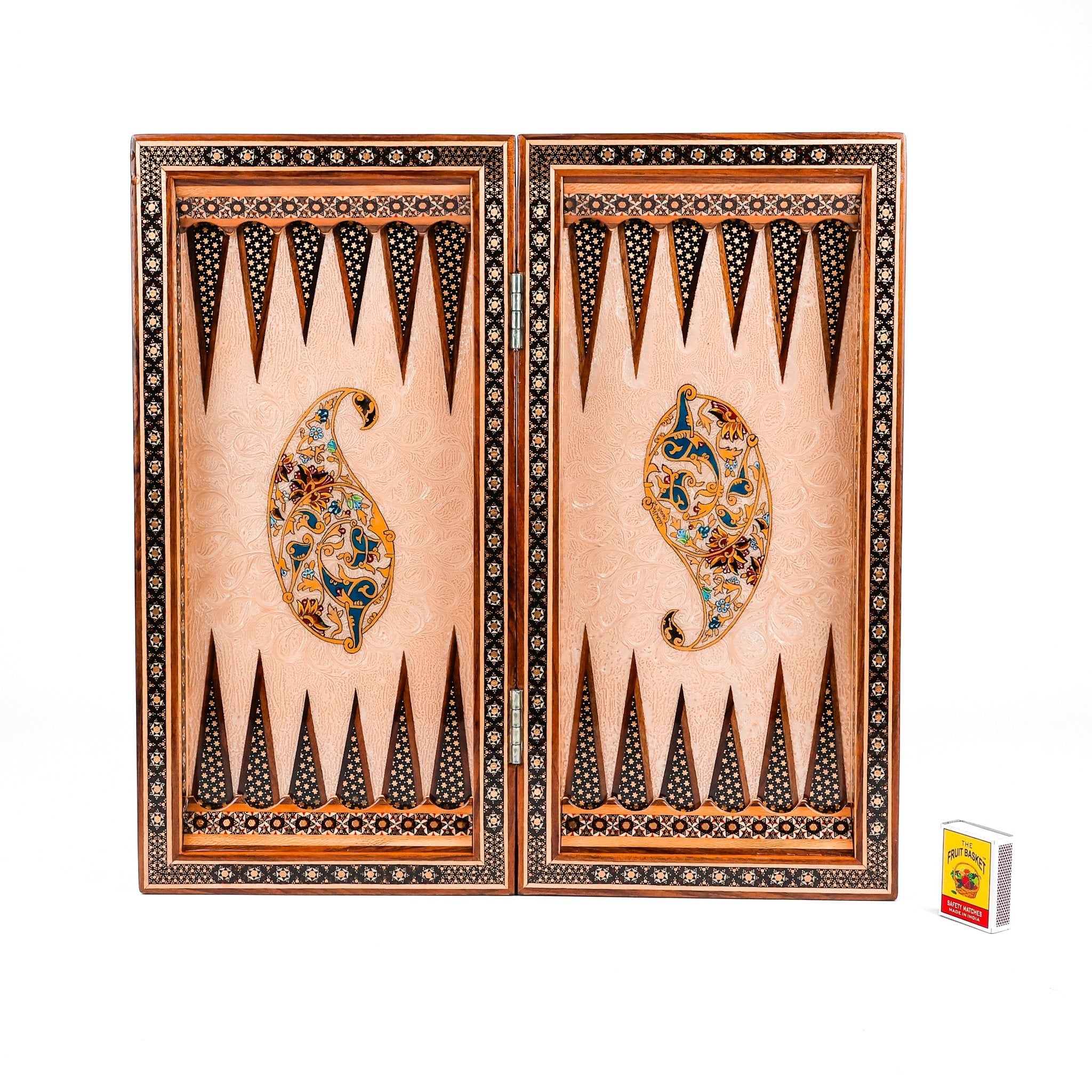 Chess Board Size 40 Shell - Tazhib Design - 03 - Meraas Gallery