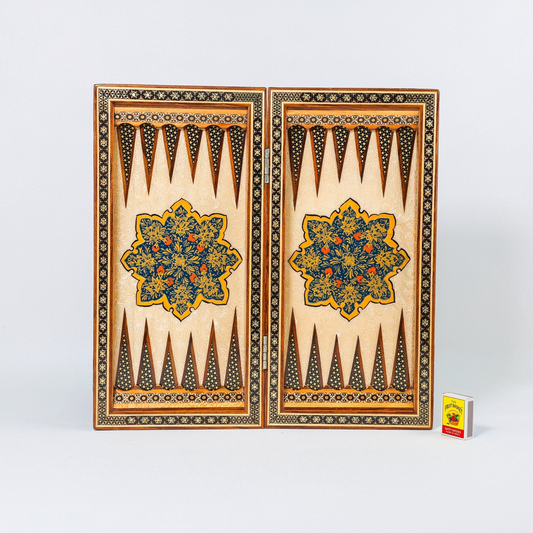 Chess Board Size 40 Shell - Tazhib Design - 04 - Meraas Gallery