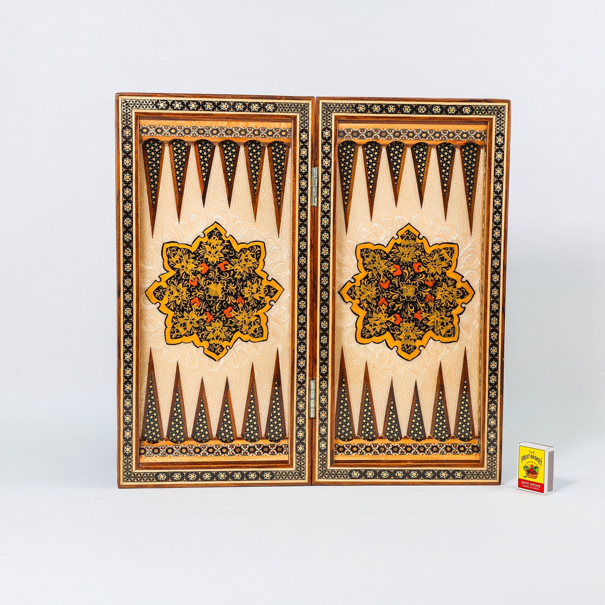 Chess Board Size 40 Shell - Tazhib Design - 05 - Meraas Gallery