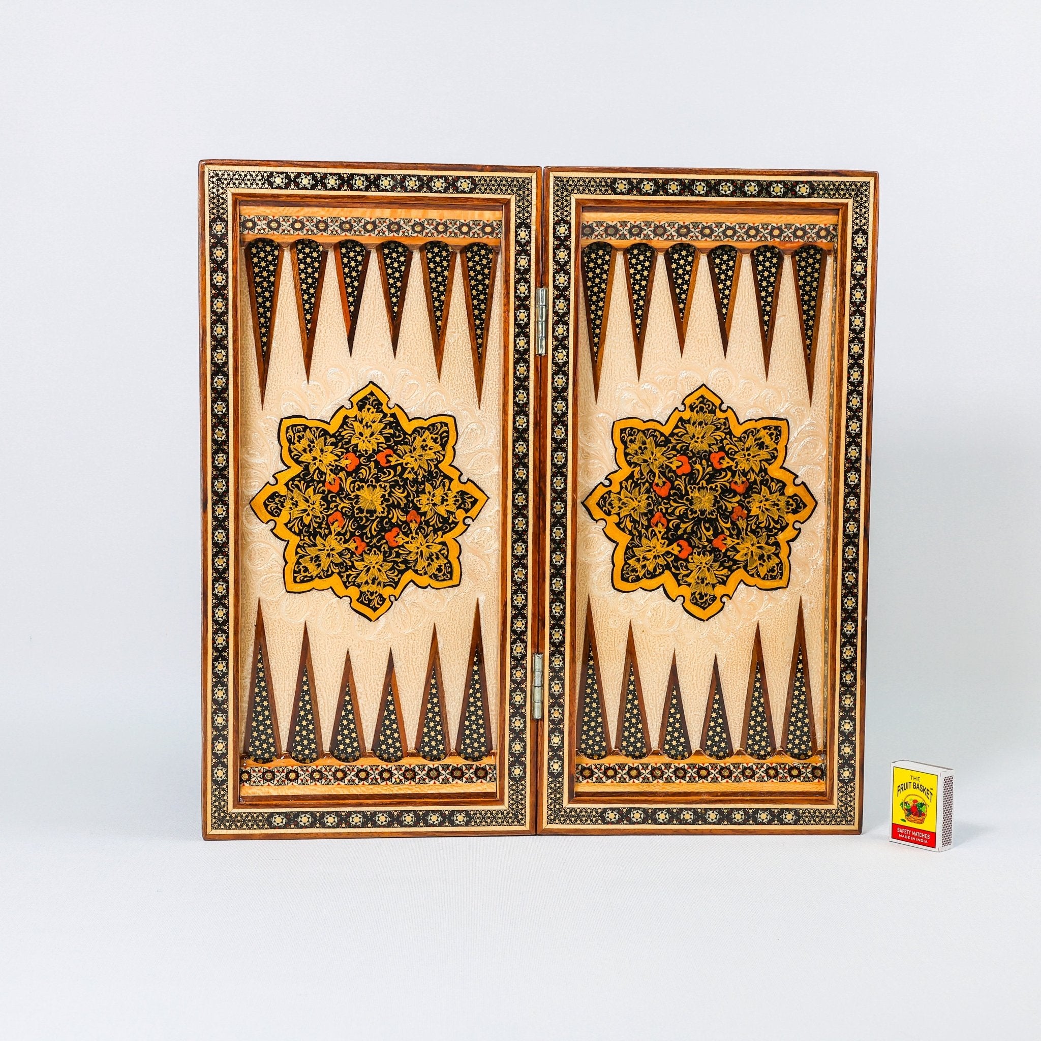 Chess Board Size 40 Shell - Tazhib Design - 05 - Meraas Gallery
