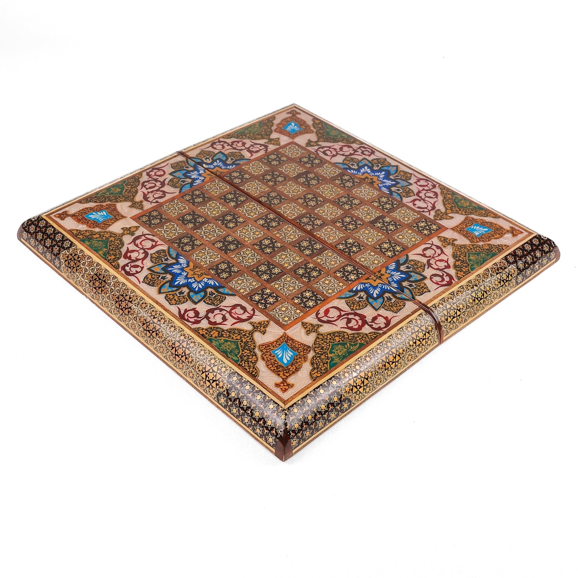 Chess Board Size 40 Shell - Tazhib Design - 01 - Meraas Gallery