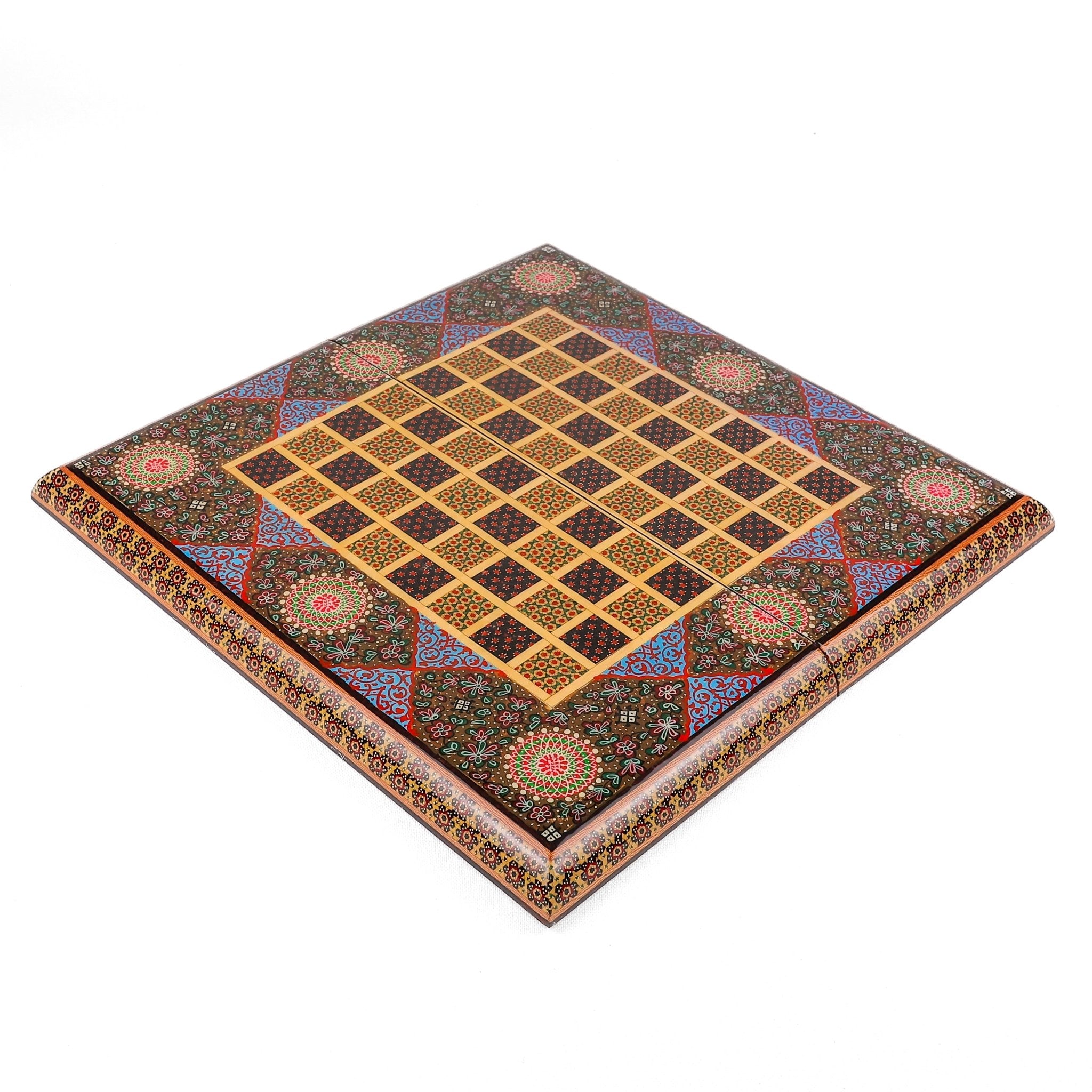 Chess Board Size 40 Shell Design - 03 - Meraas Gallery