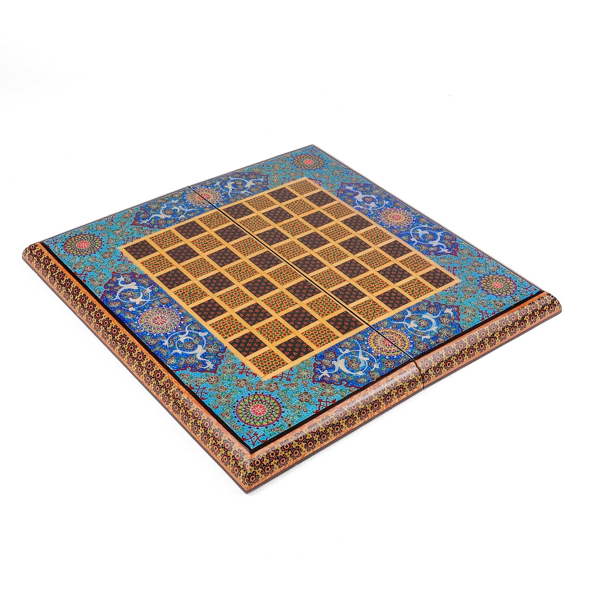 Chess Board Size 40 Shell Design - 04 - Meraas Gallery