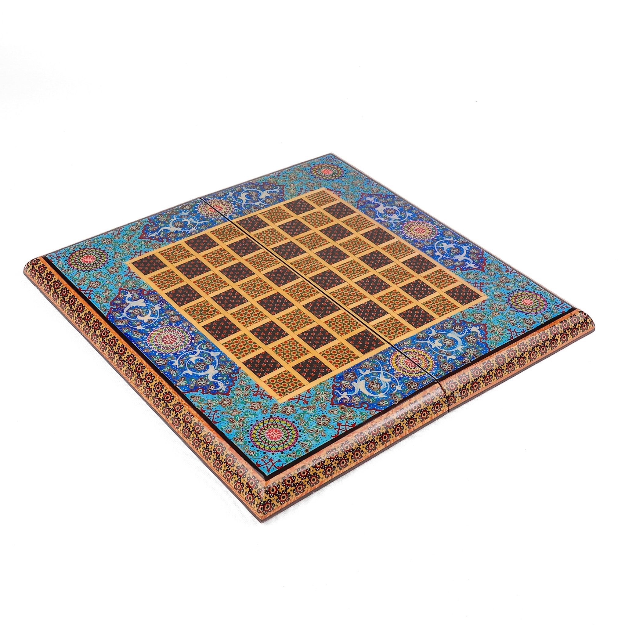 Chess Board Size 40 Shell Design - 04 - Meraas Gallery