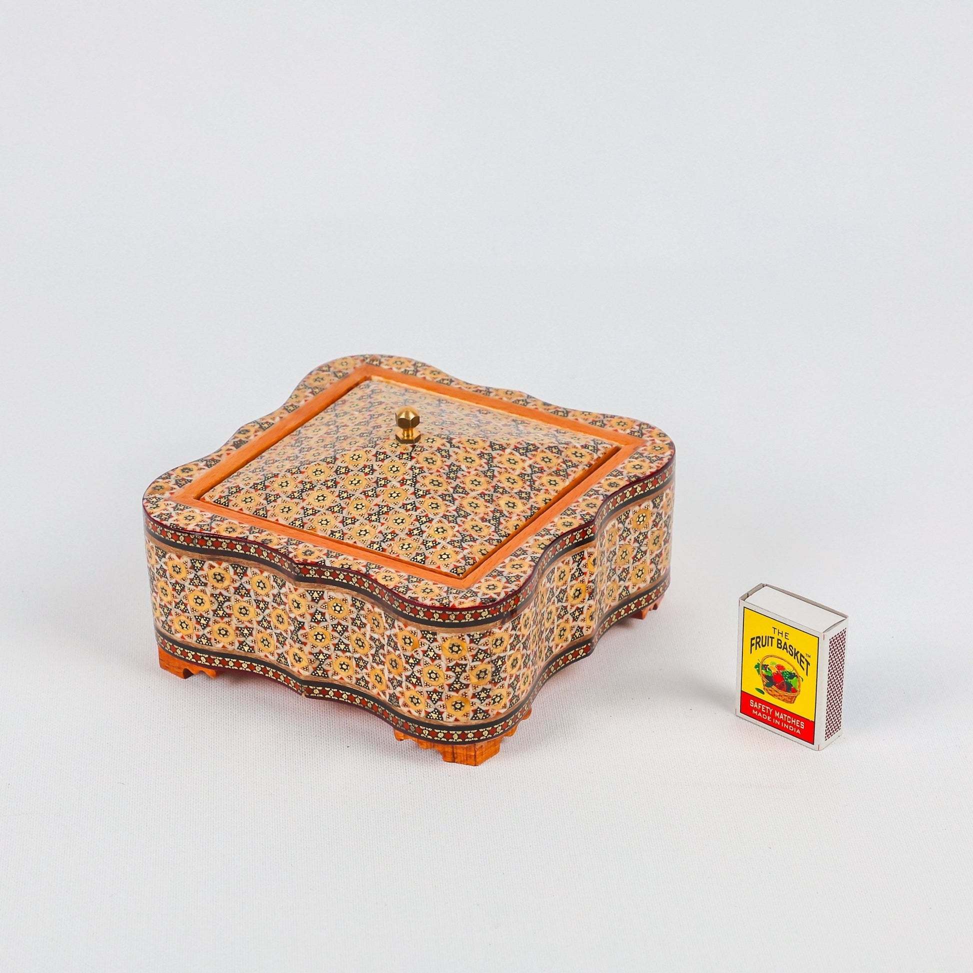 Square Candy Dish Khatam Design Size 2 - Meraas Gallery