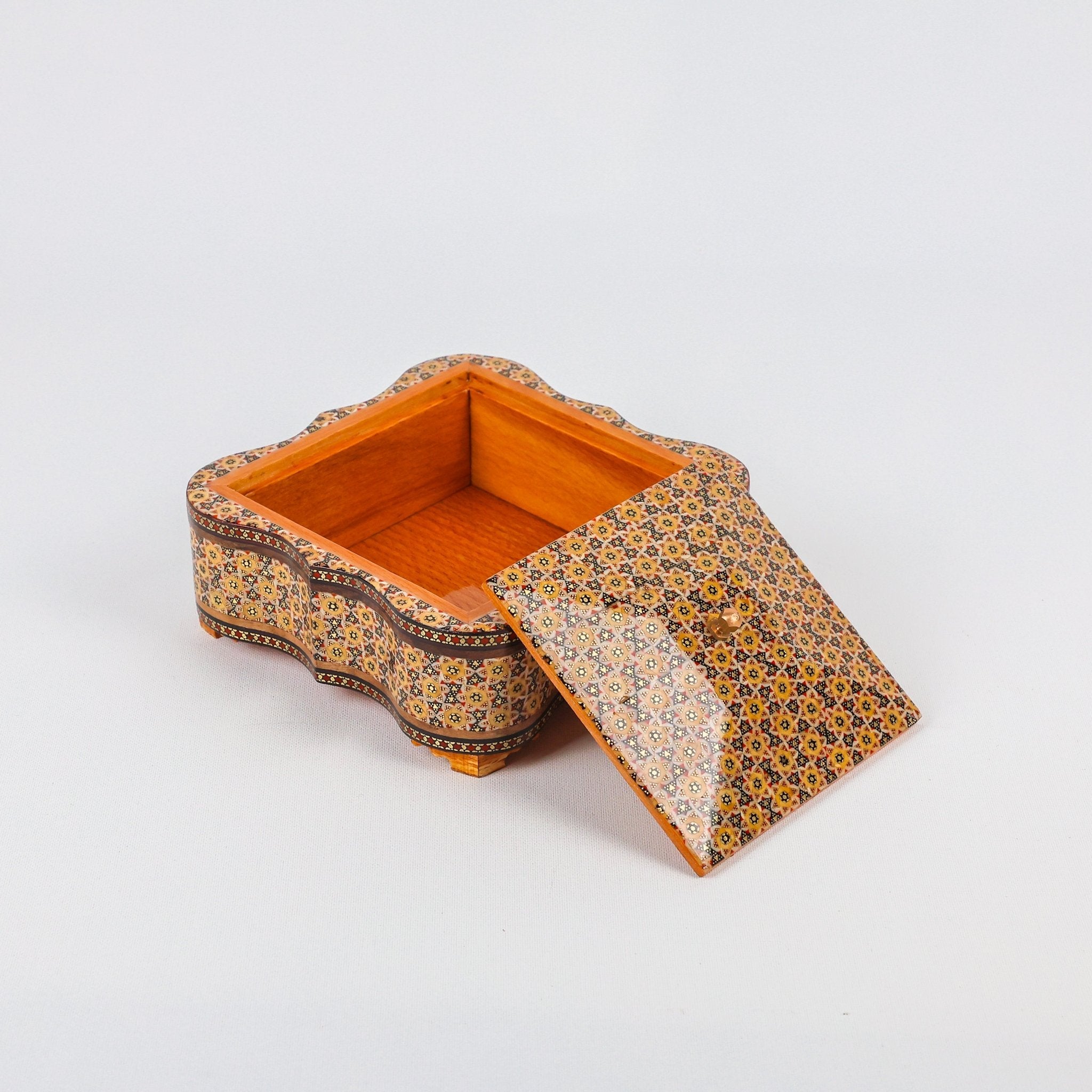 Square Candy Dish Khatam Design Size 3 - Meraas Gallery