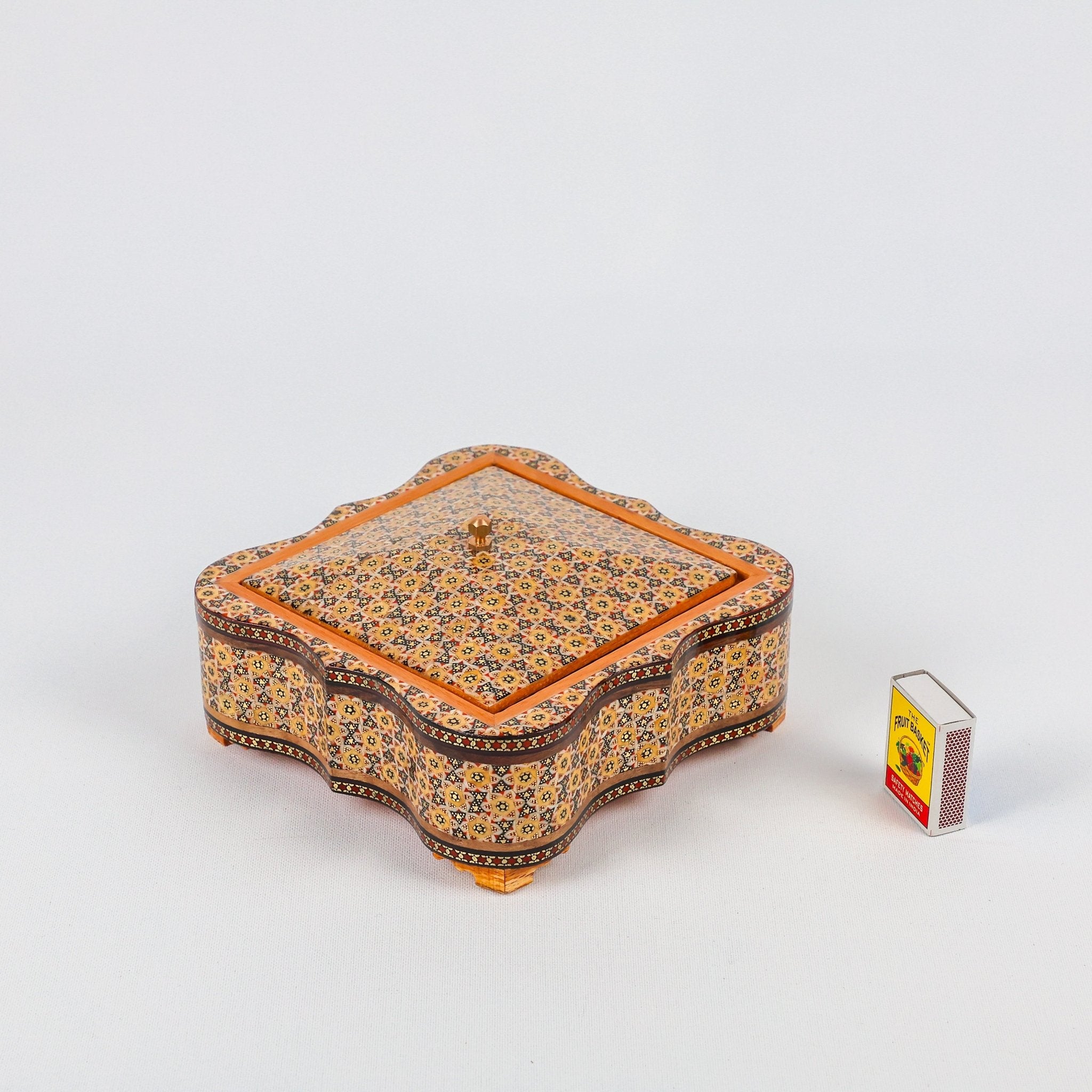 Square Candy Dish Khatam Design Size 3 - Meraas Gallery