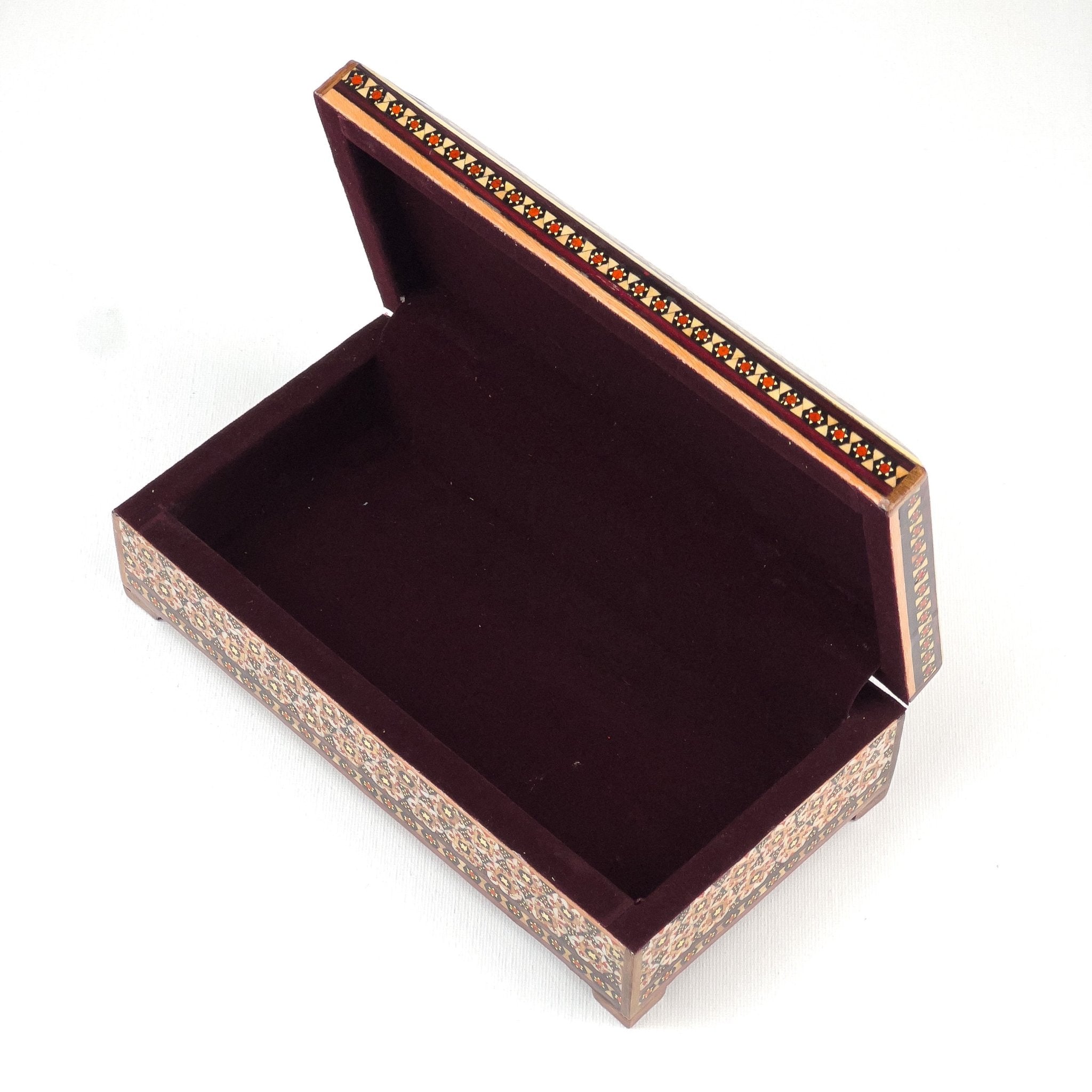 Box Khatam - Painted Top - Size 10x20 Cm - Meraas Gallery