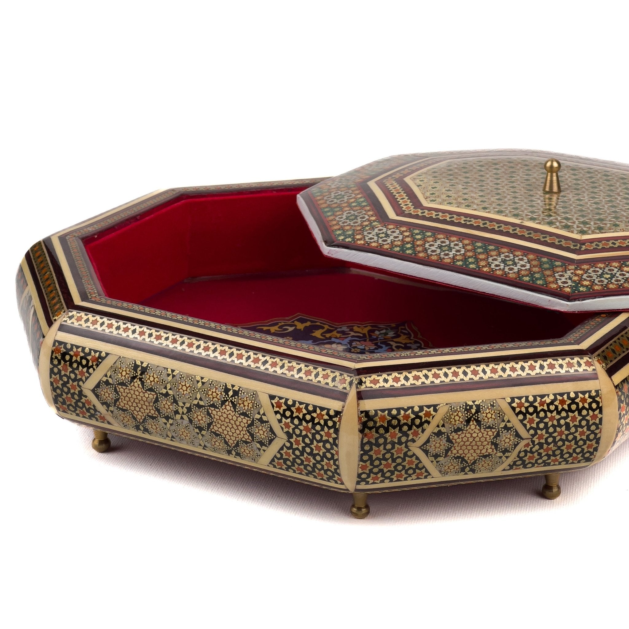 Ball - shaped Candy Dish - Shirazi Khatam - Meraas Gallery