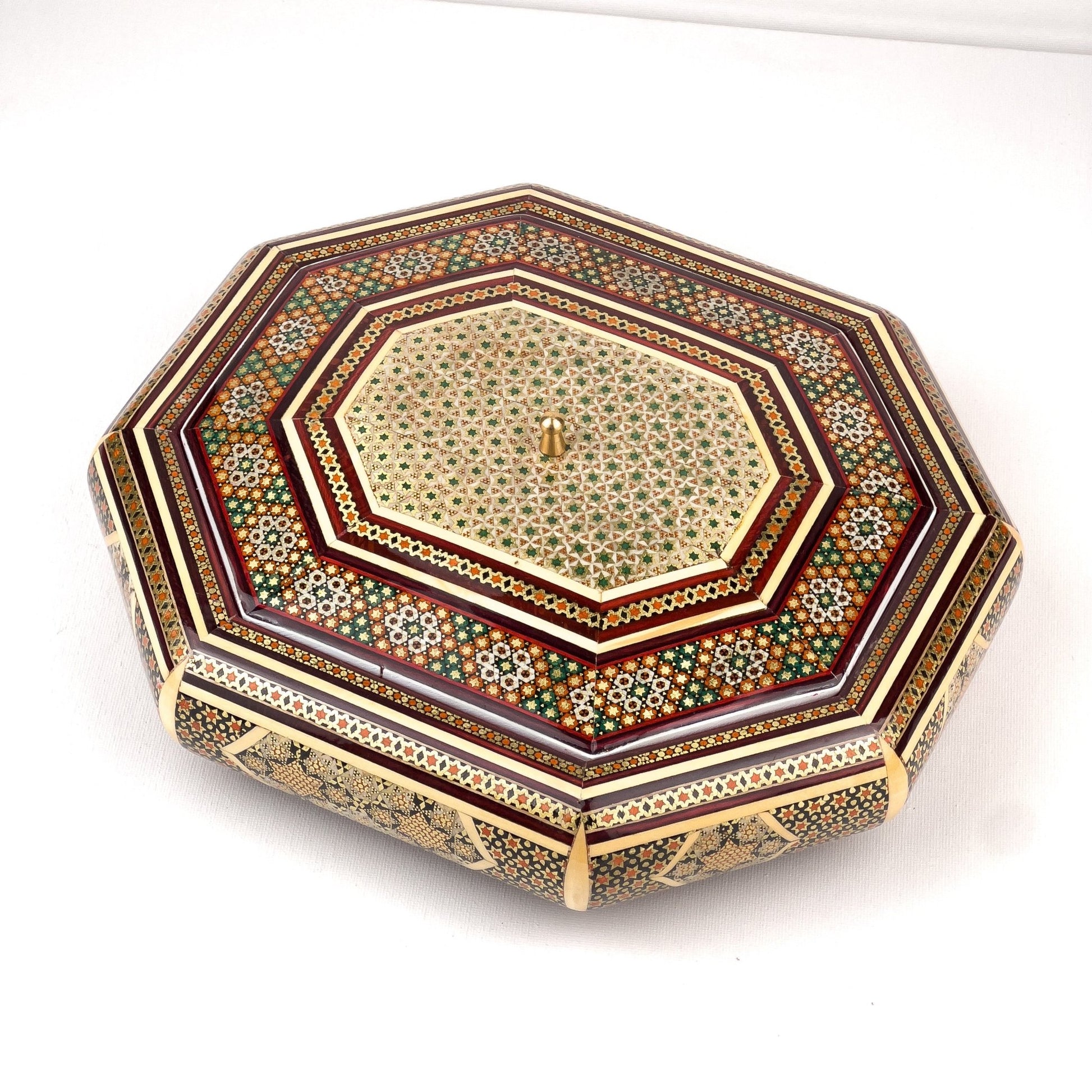 Ball - shaped Candy Dish - Shirazi Khatam - Meraas Gallery