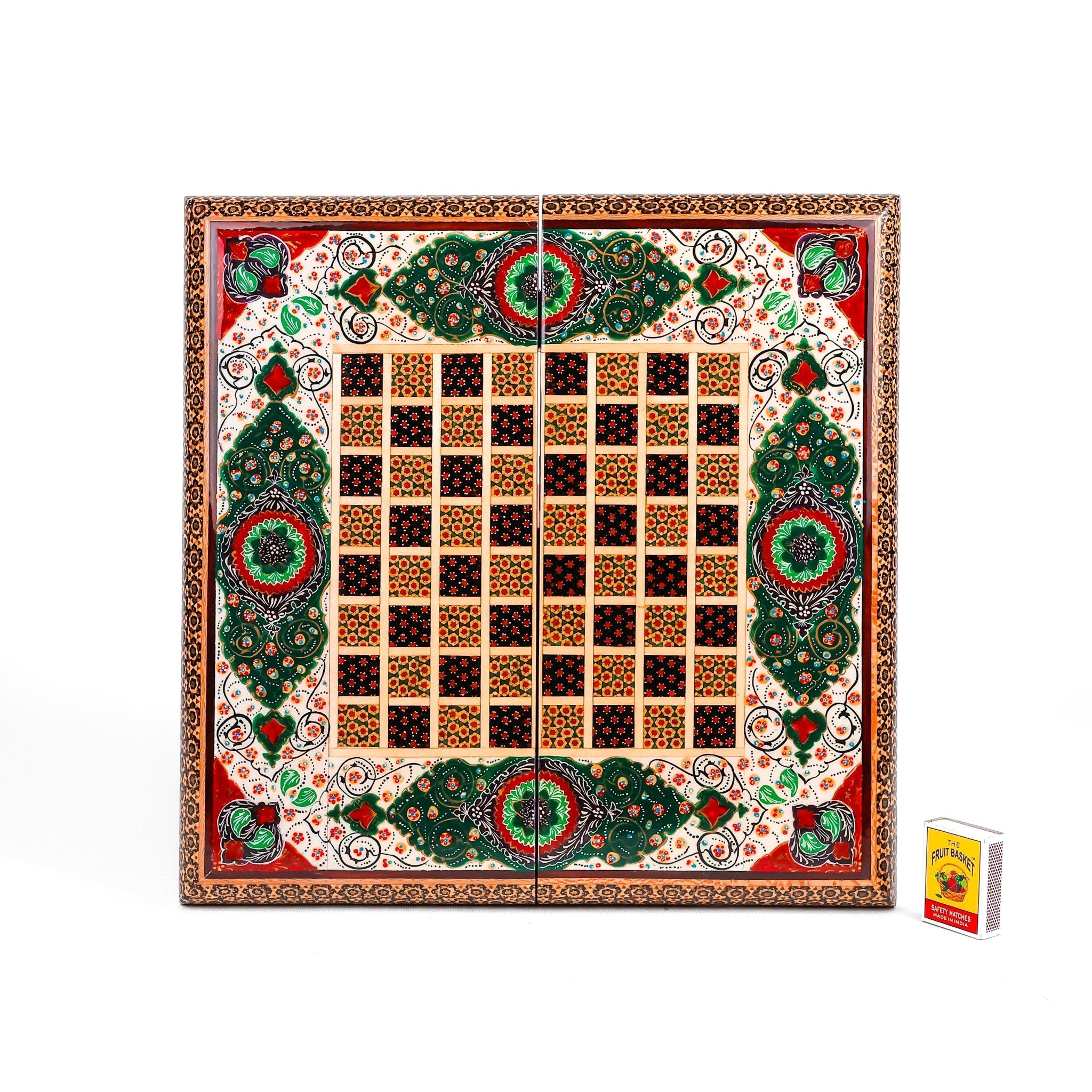 Chess Board - Size 35 - Beechwood Interio - 02 - Meraas Gallery