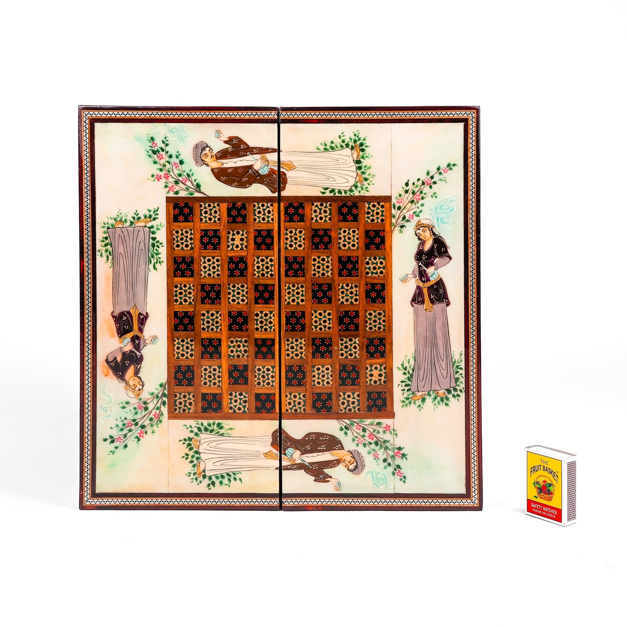 Chess Board - Size 30 - Beechwood Interior - 03 - Meraas Gallery