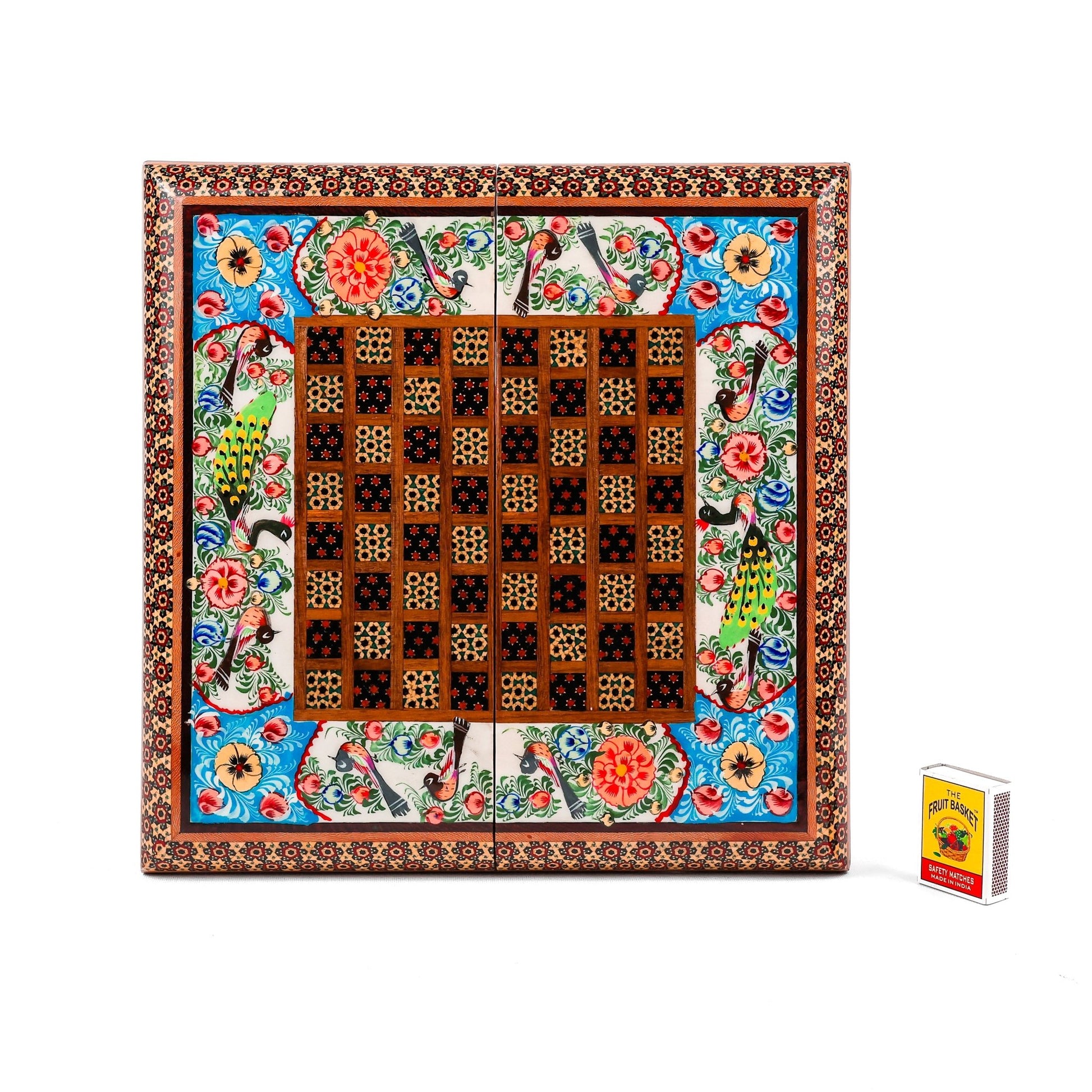 Chess Board - Size 30 - Beechwood Interior - 03 - Meraas Gallery