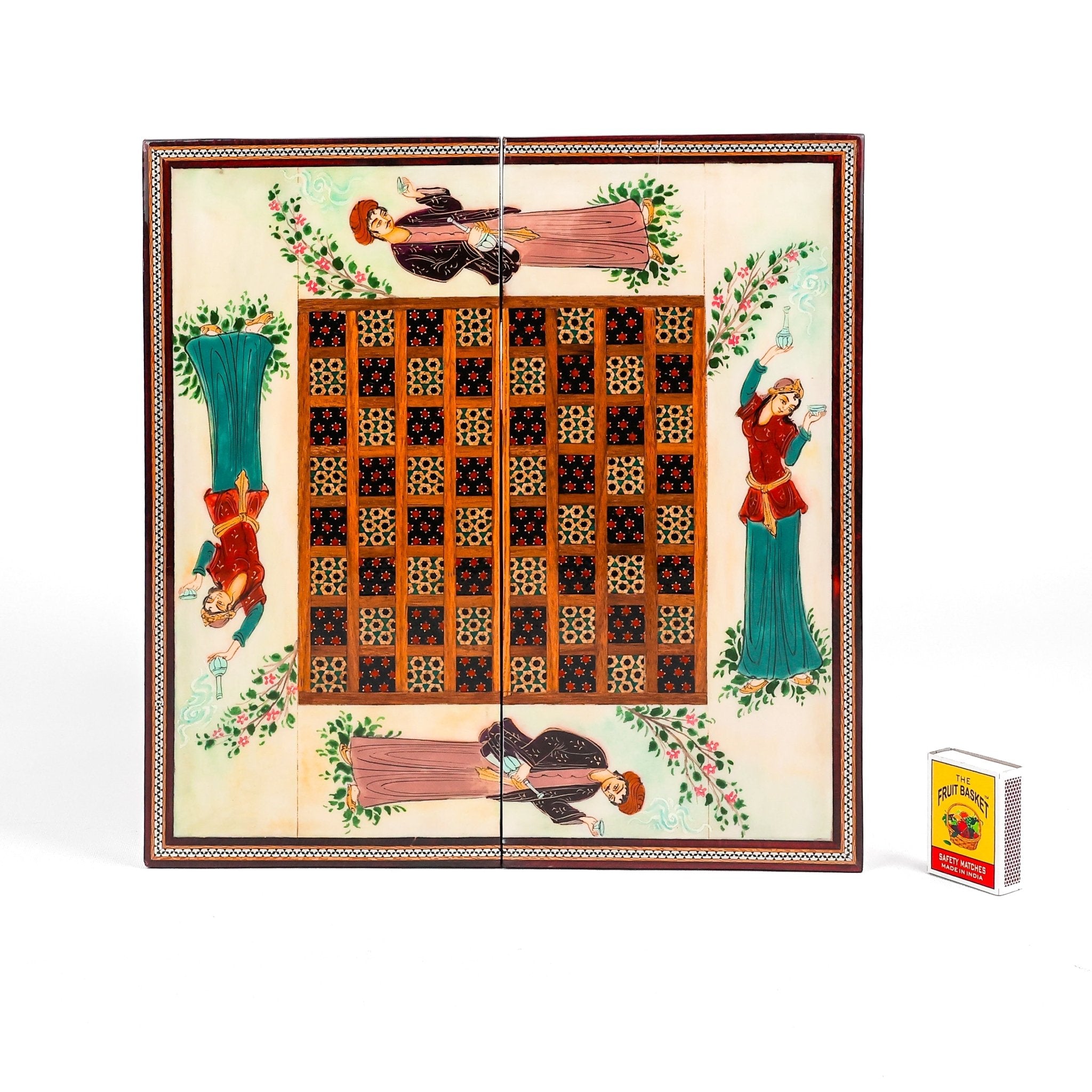 Chess Board - Size 30 - Beechwood Interior - 04 - Meraas Gallery