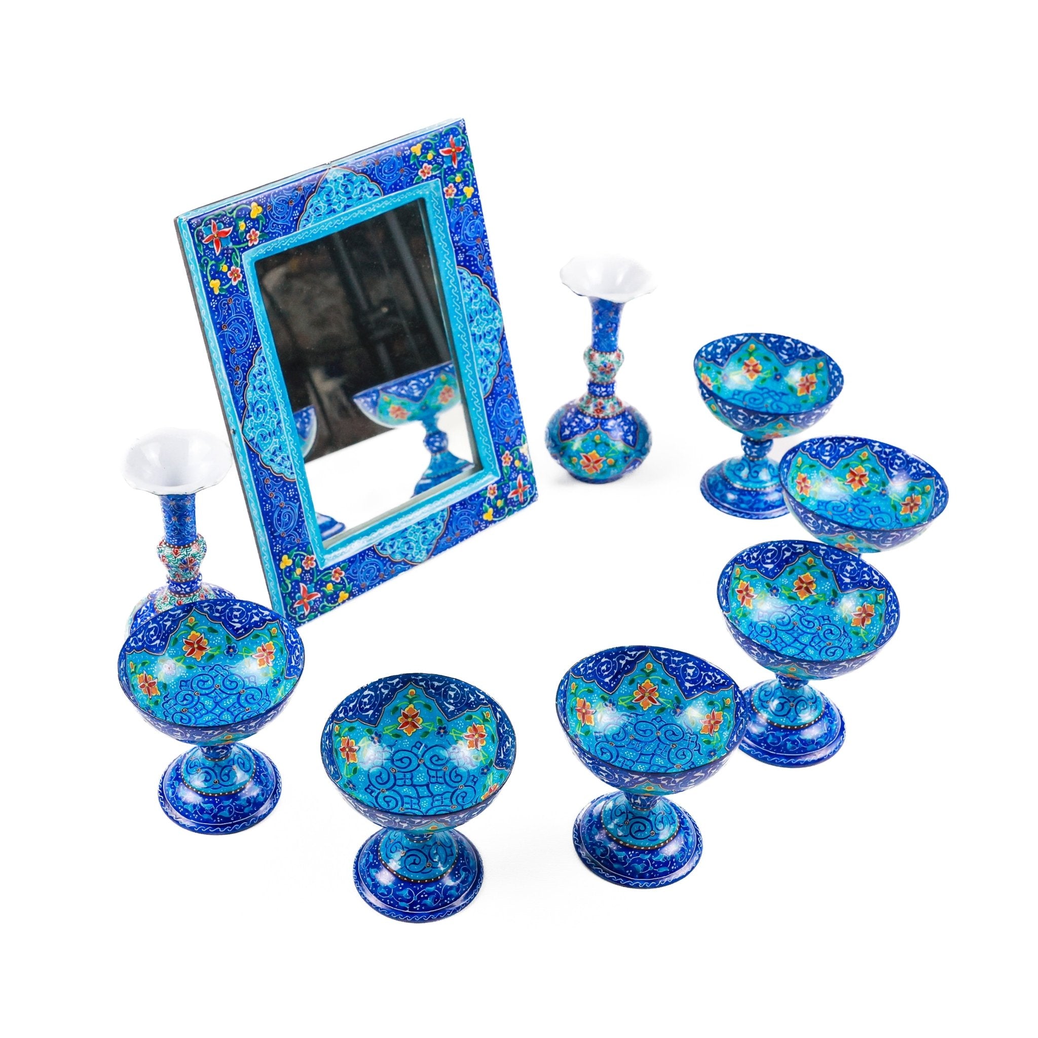 Haft - sin Set - Minakari Enamel - Meraas Gallery