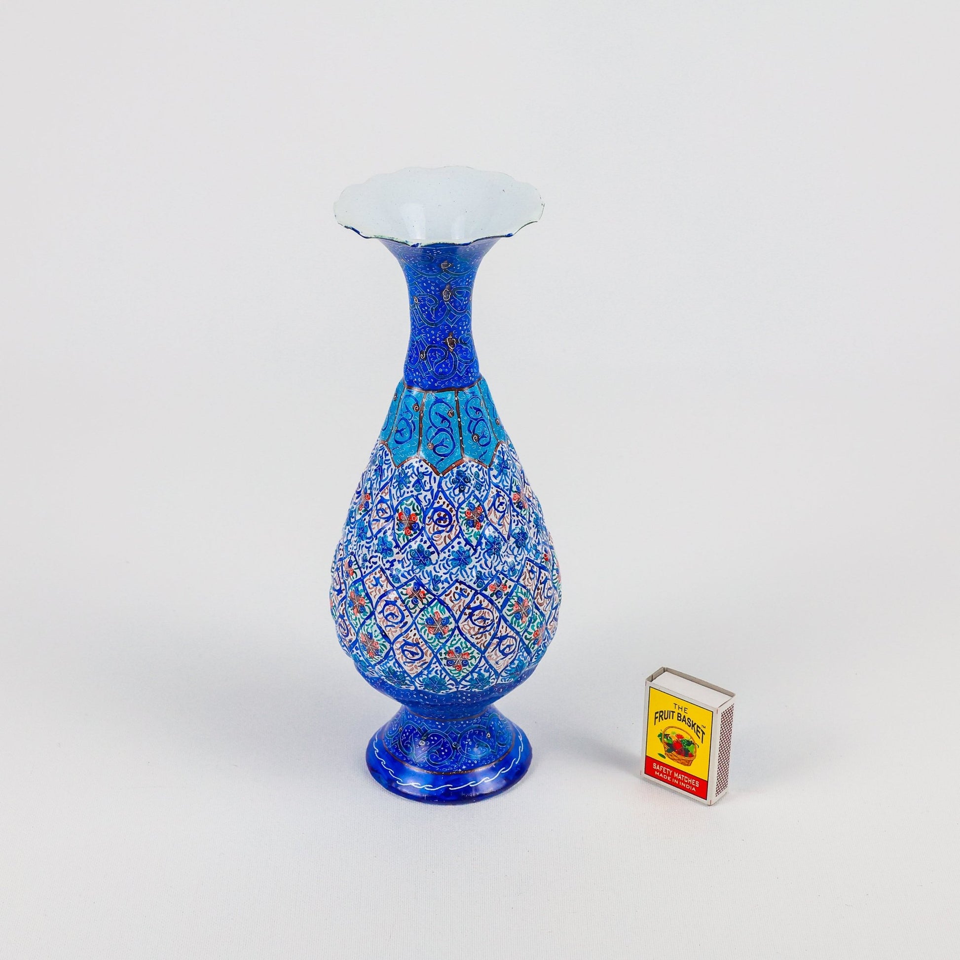 Vase - Size 25 - Minakari Enamel - Meraas Gallery