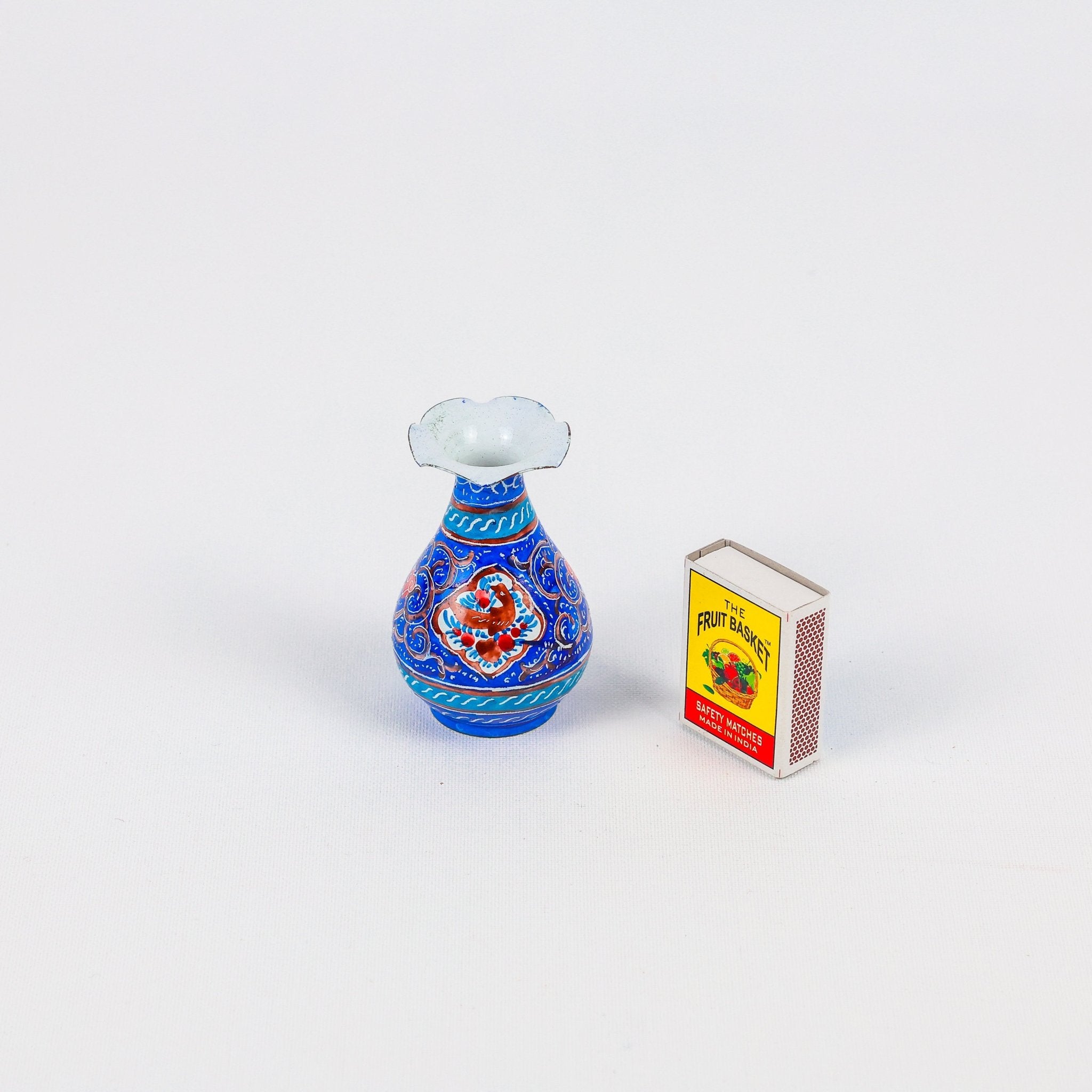 Vase Size 8 - Minakari Enamel - Meraas Gallery