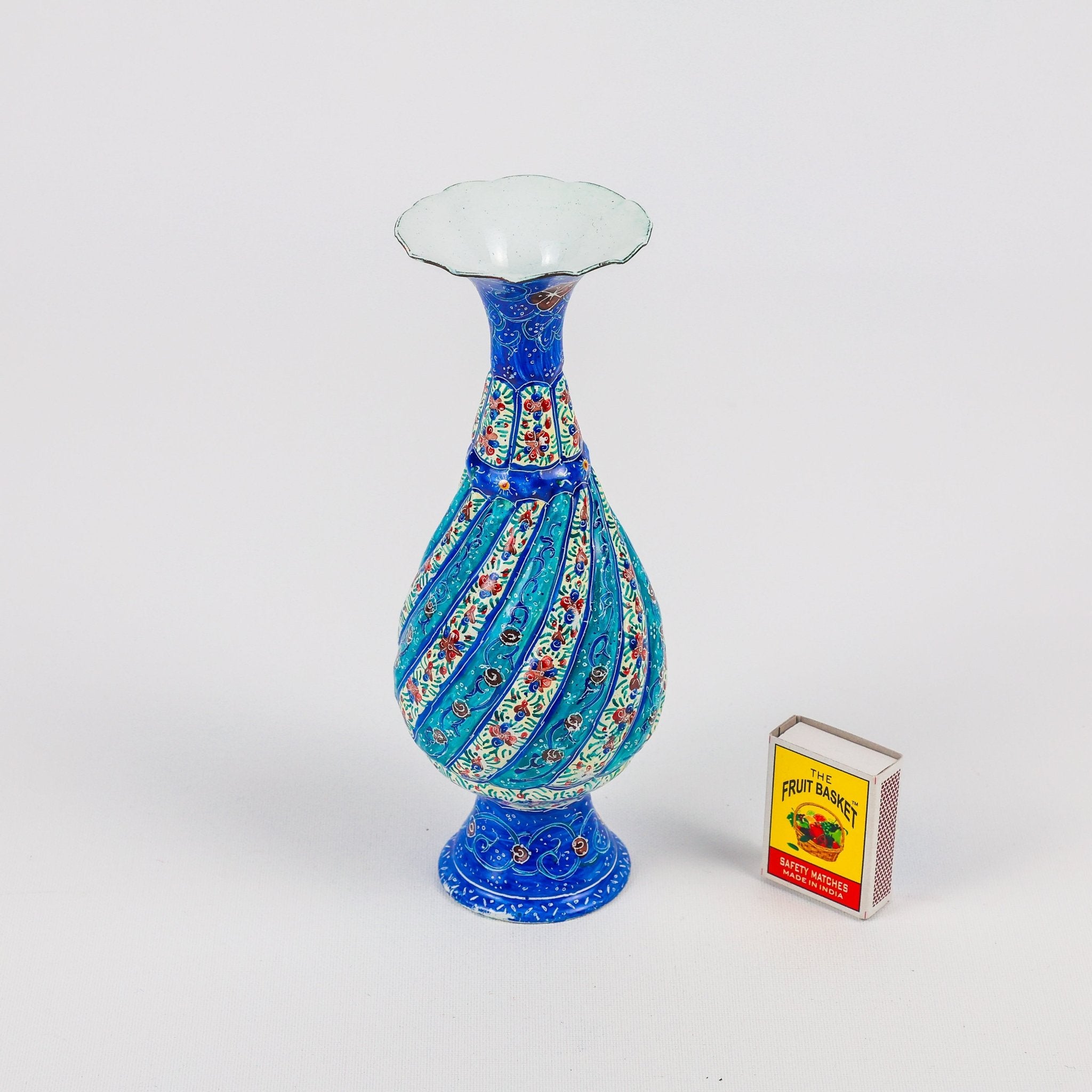 Vase - Size 20 - Minakari Enamel - Meraas Gallery