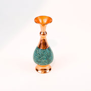 Vase - Size 20 - Copper And Turquoise - Meraas Gallery